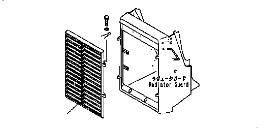 MASK 124-54-61460 KOMATSU