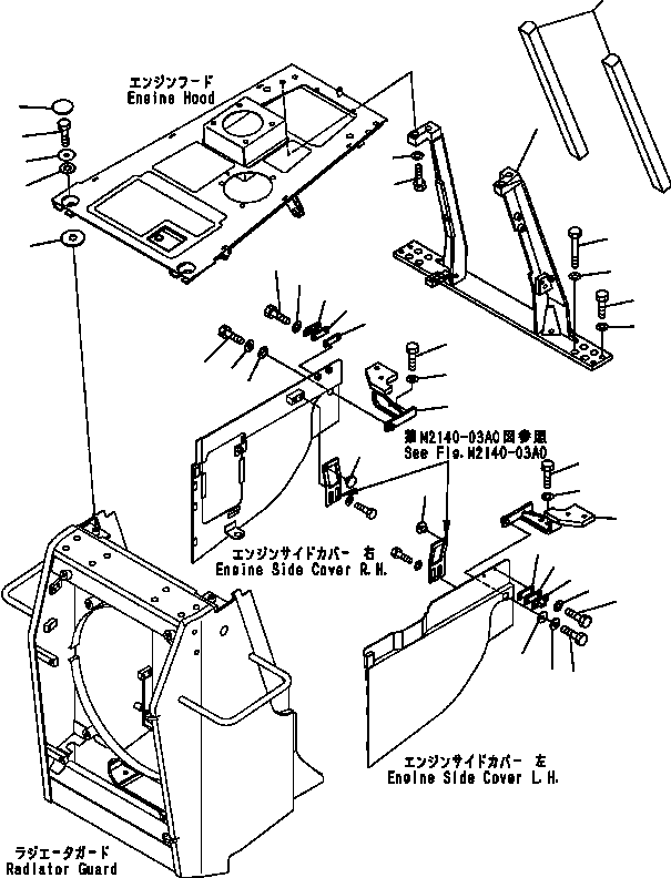 Уплотнение 124-C62-5421 KOMATSU