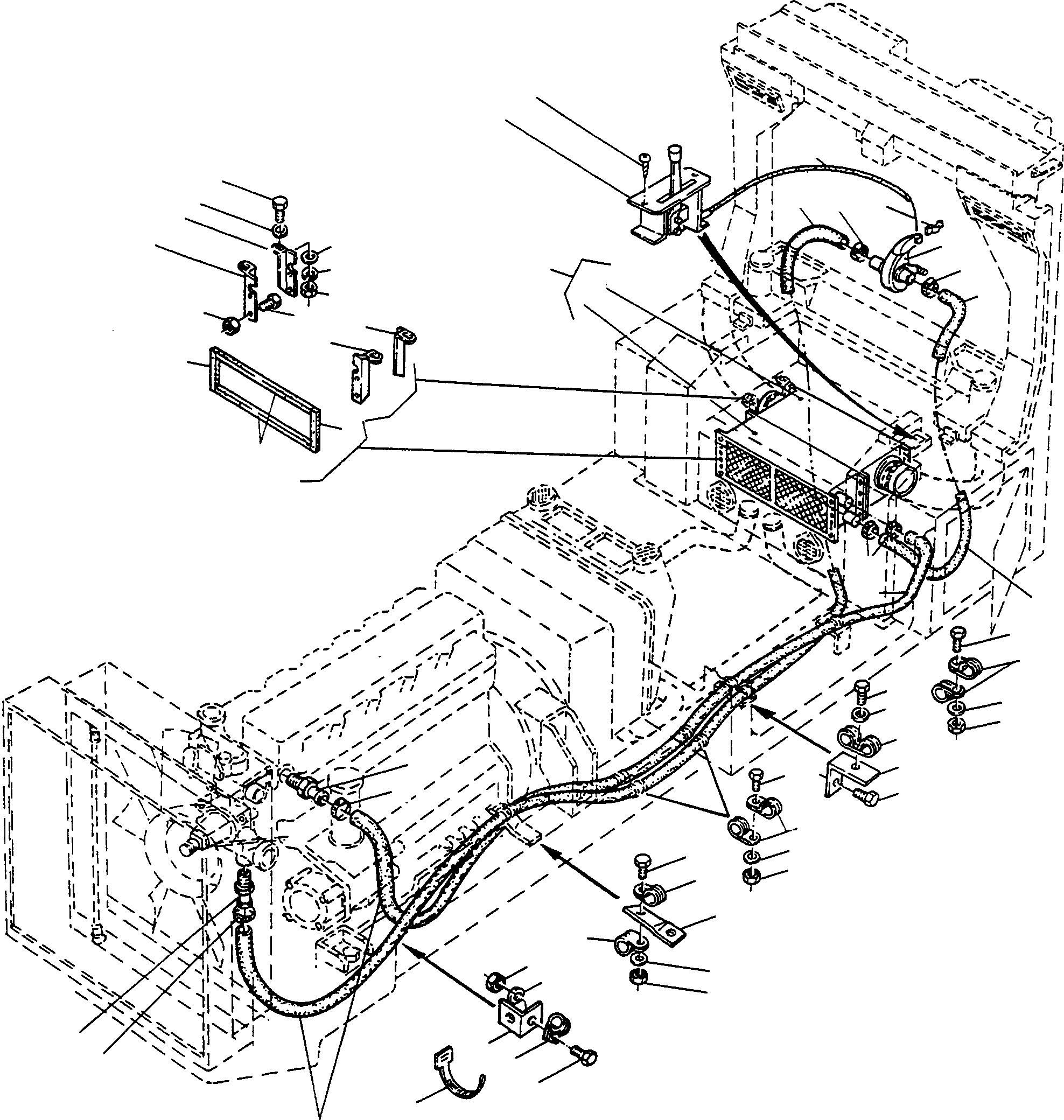 Шланг 3065982M8 KOMATSU