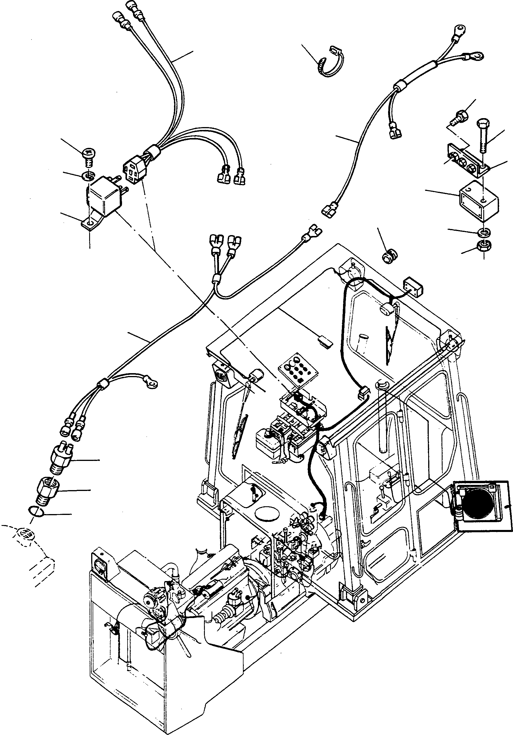 Жгут проводов 2988844M91 KOMATSU