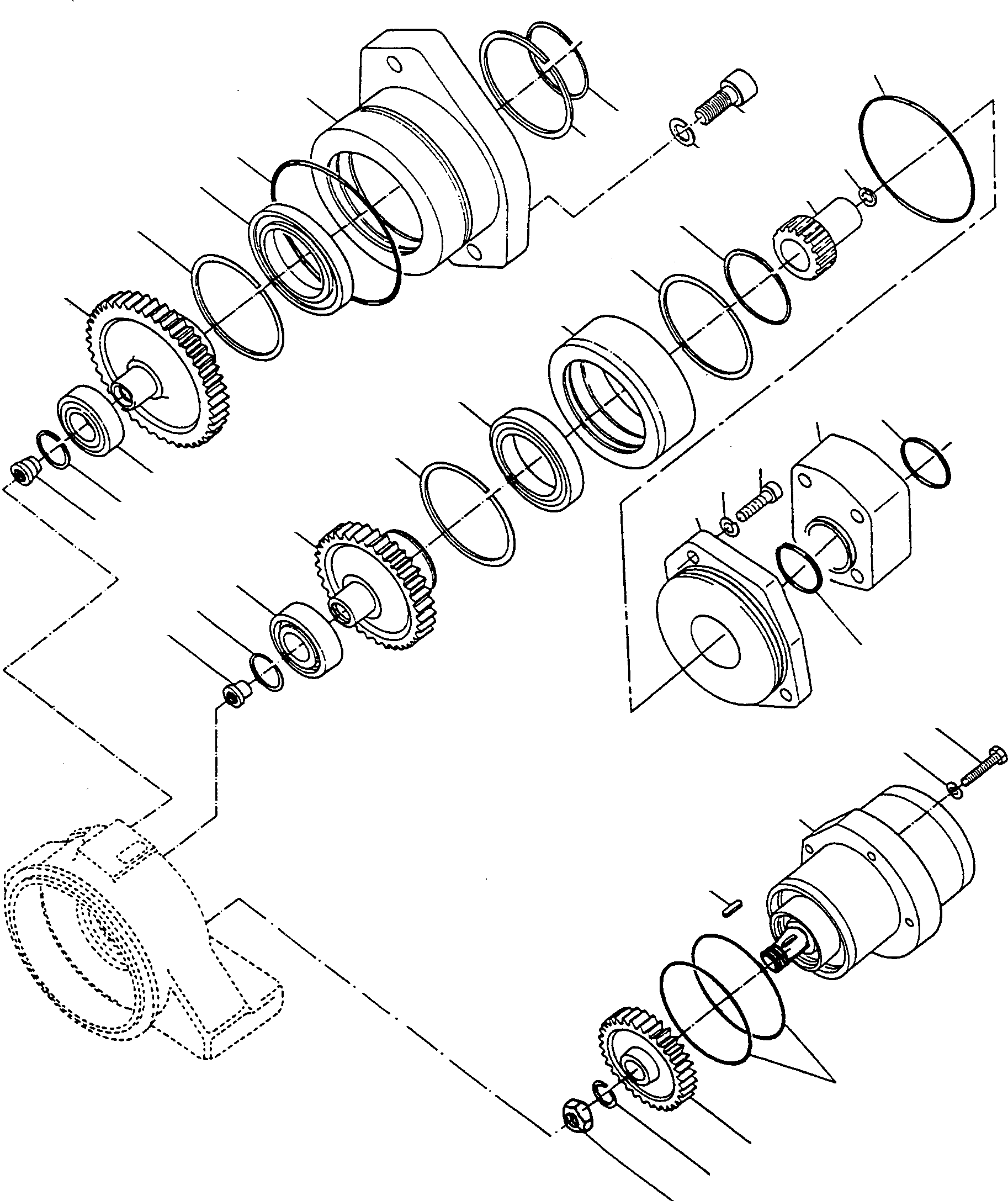 Фланец 2979461M1 KOMATSU