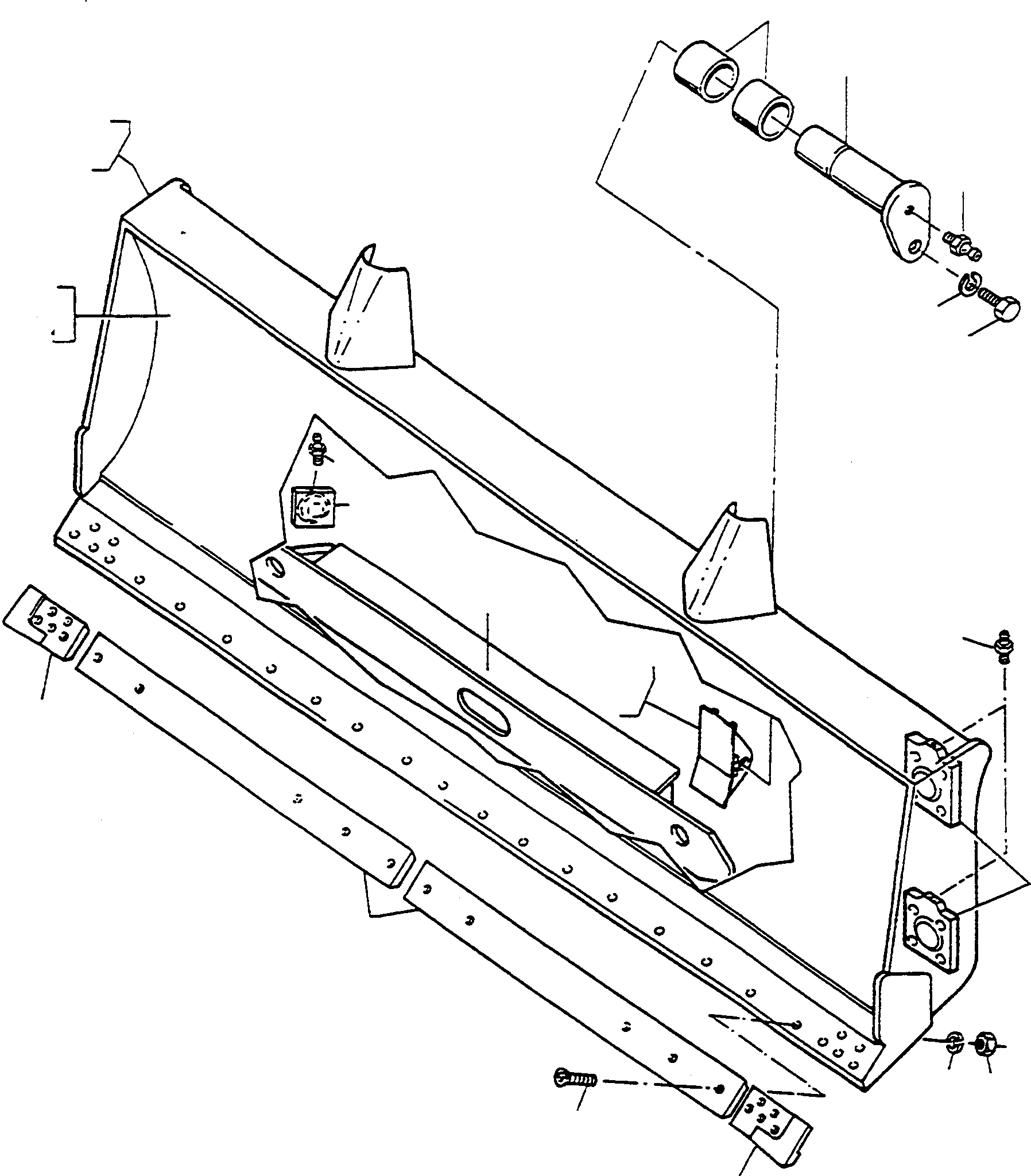 TRAY 2983754M1 KOMATSU