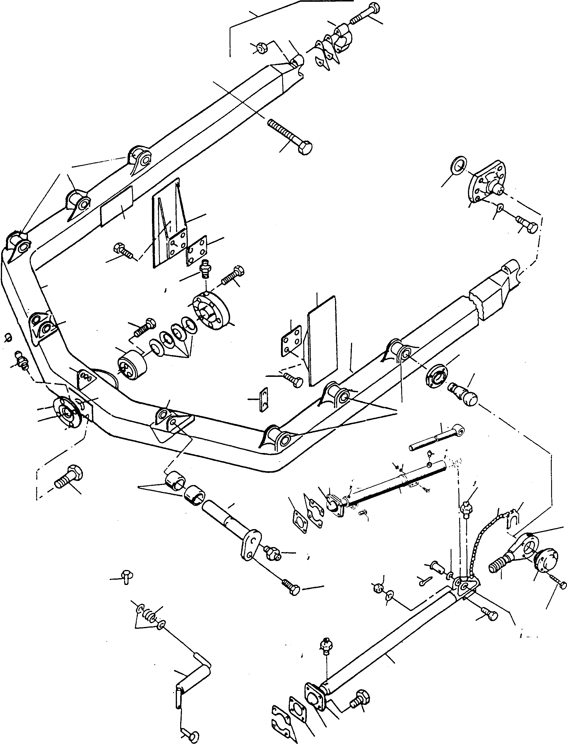 Фланец 2983705M1 KOMATSU