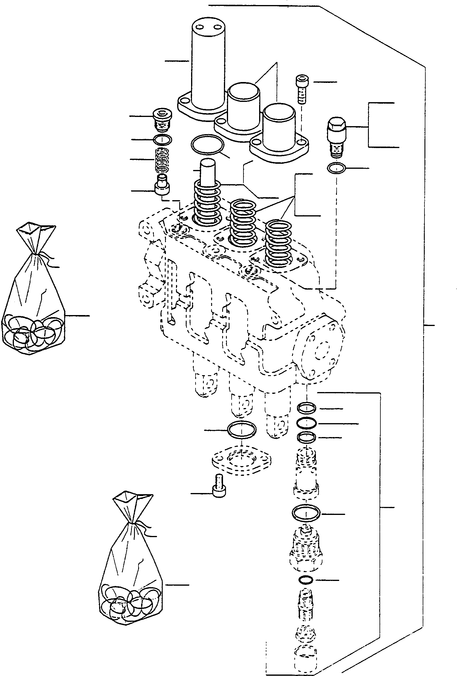 SUCTION VALVE 2990229M91 KOMATSU