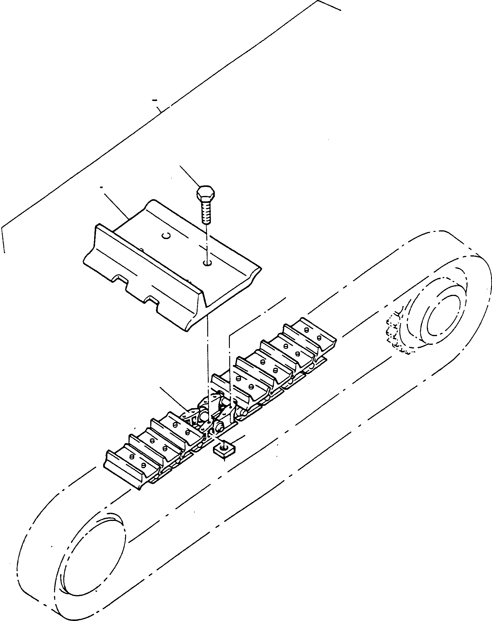 Цепь 2989027M91 KOMATSU