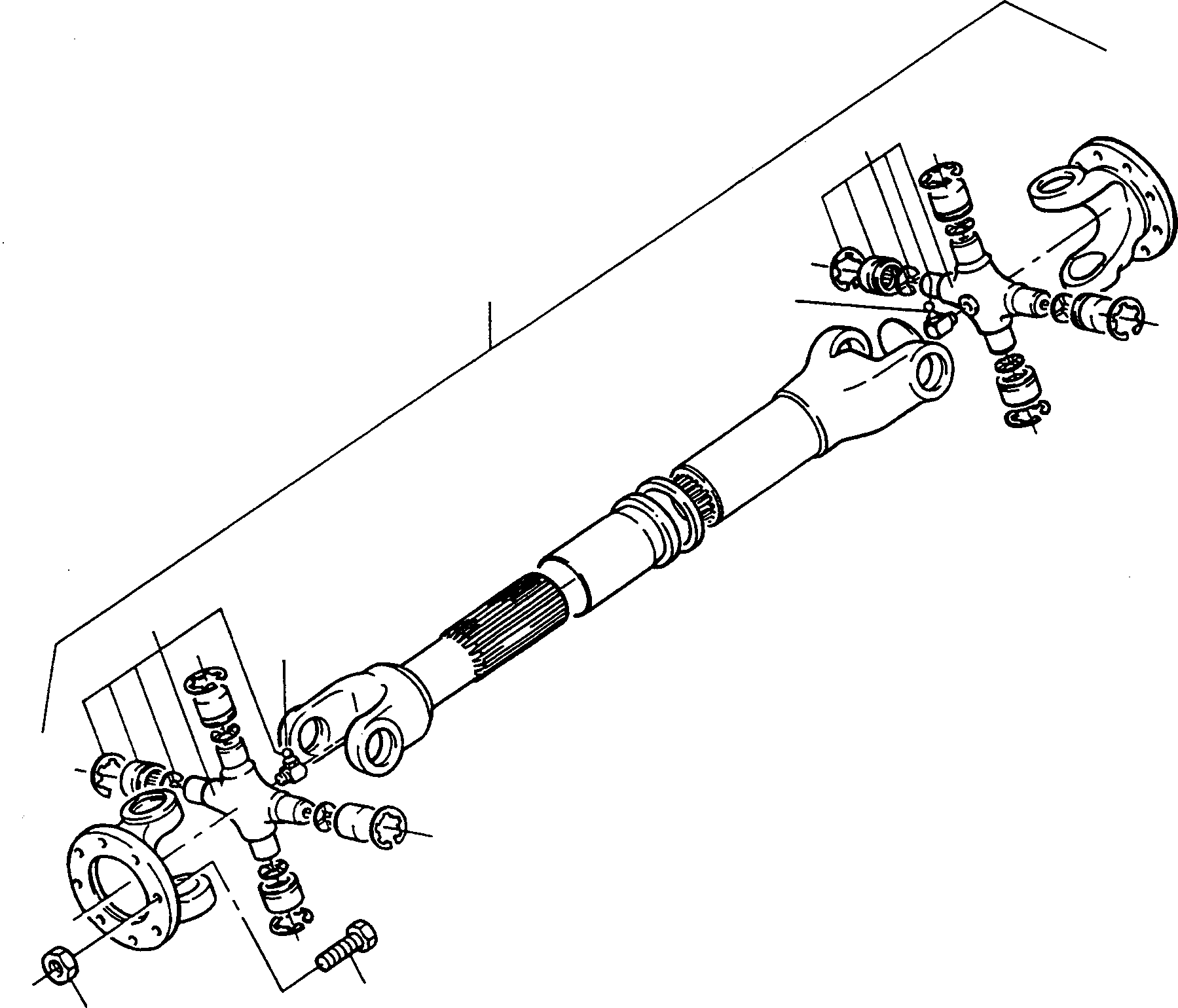 KNUCKLE JOINT 4917401M1 KOMATSU