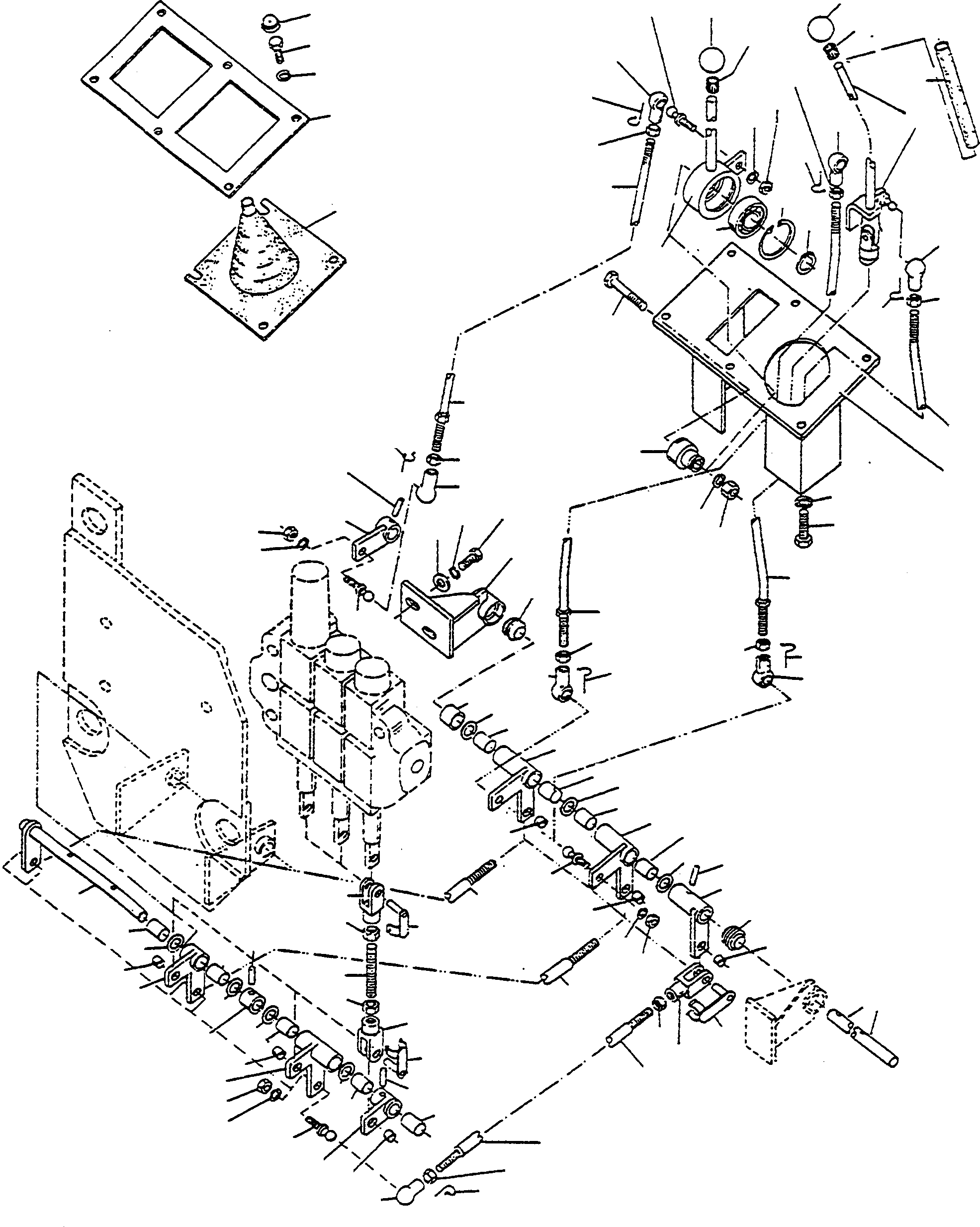 Тяга 2987483M1 KOMATSU