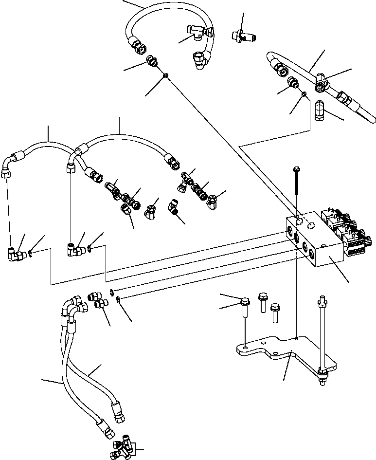 Угольник 12Y-62-14360 KOMATSU