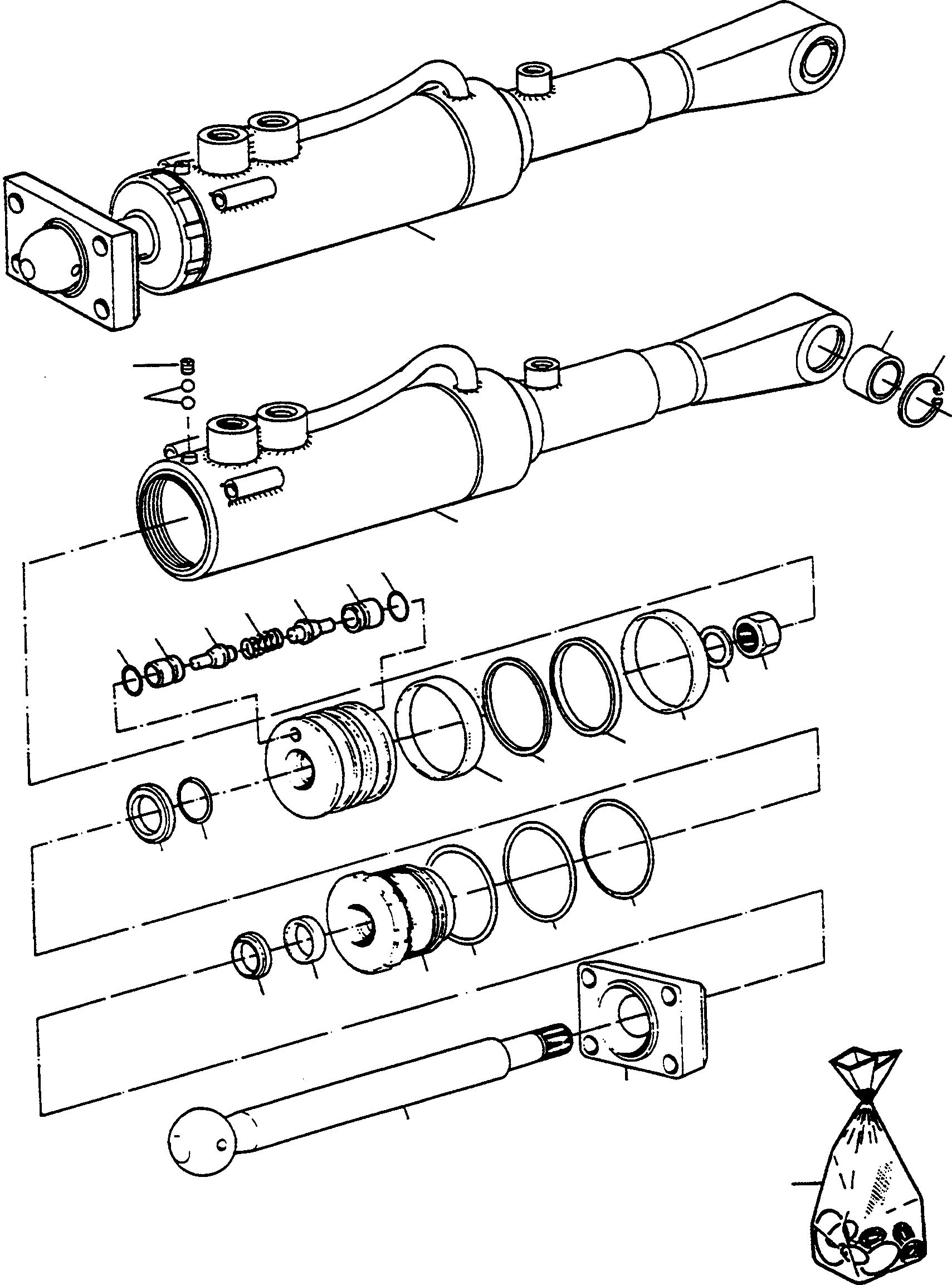 Гайка 1444335X1 KOMATSU