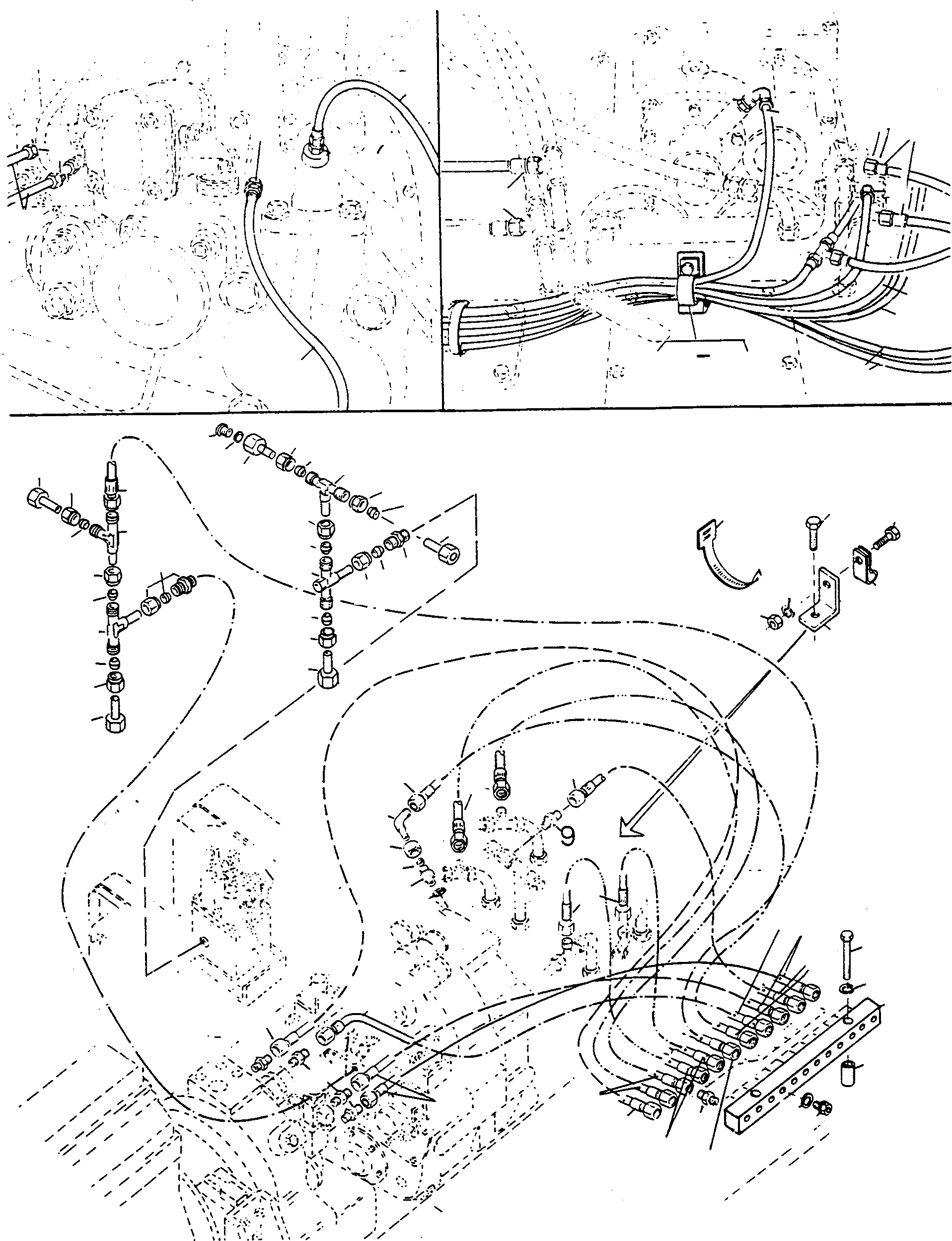 Шланг в сборе 2979513M91 KOMATSU