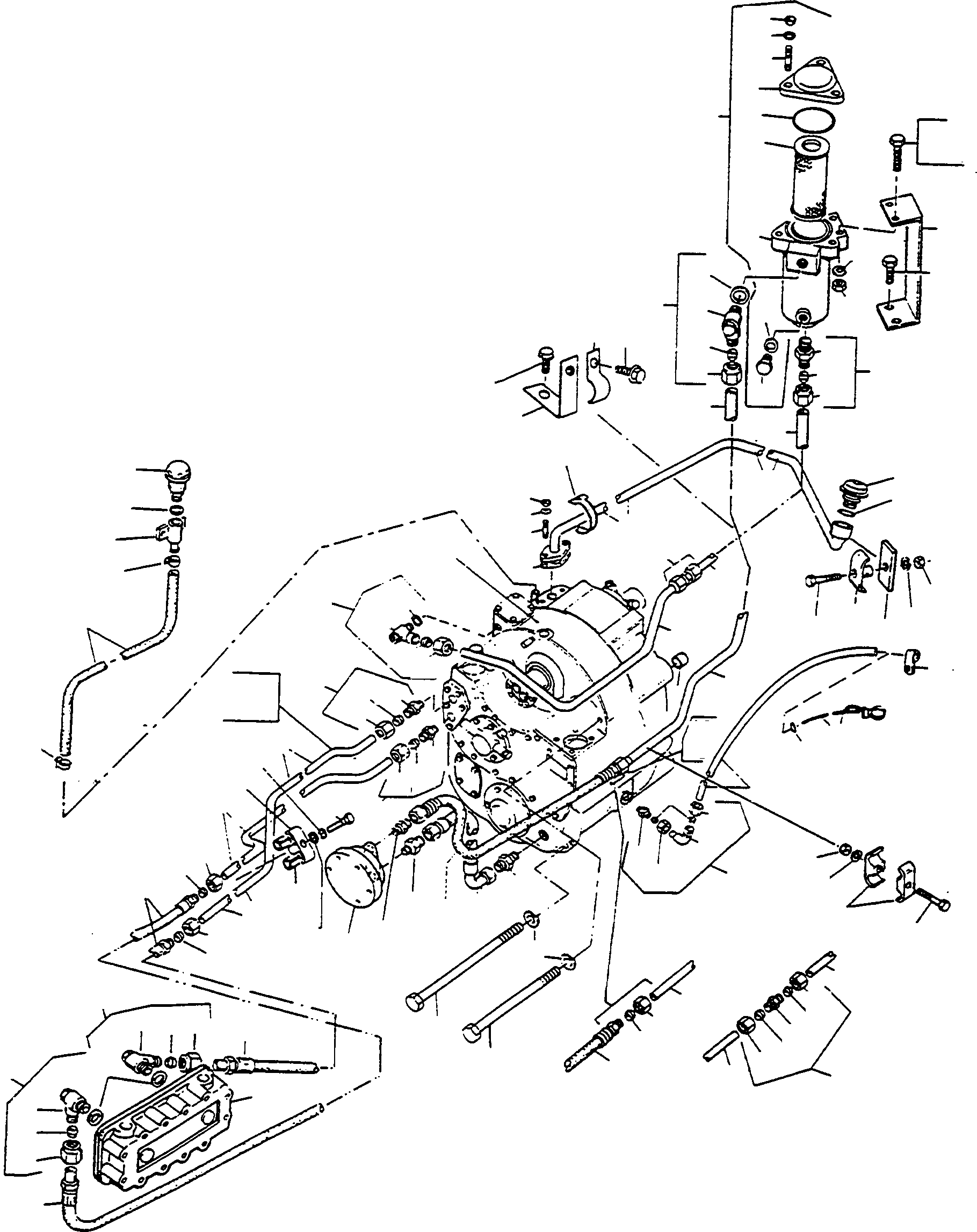 Трубка 2989751M1 KOMATSU