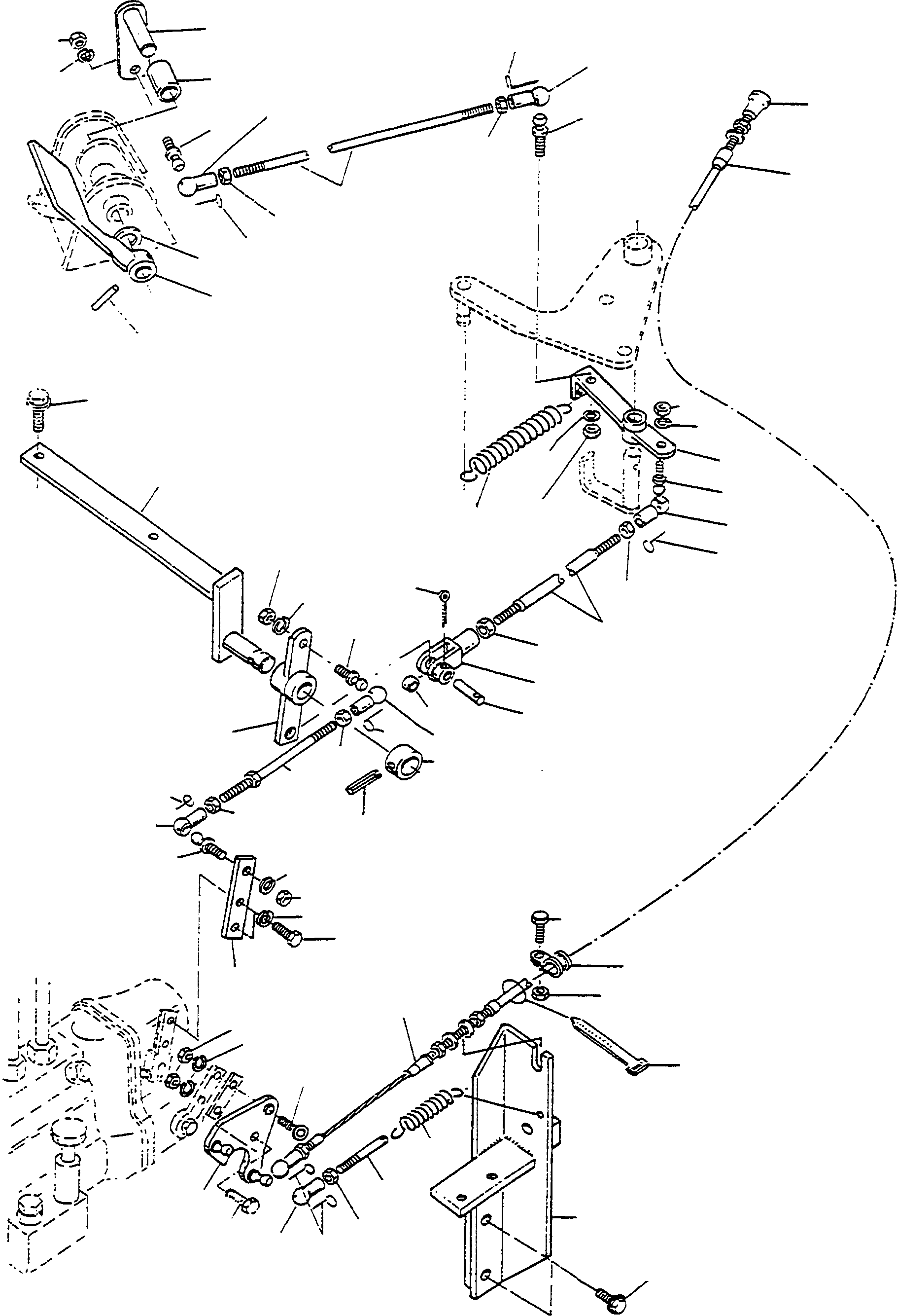 Тяга 2989780M91 KOMATSU