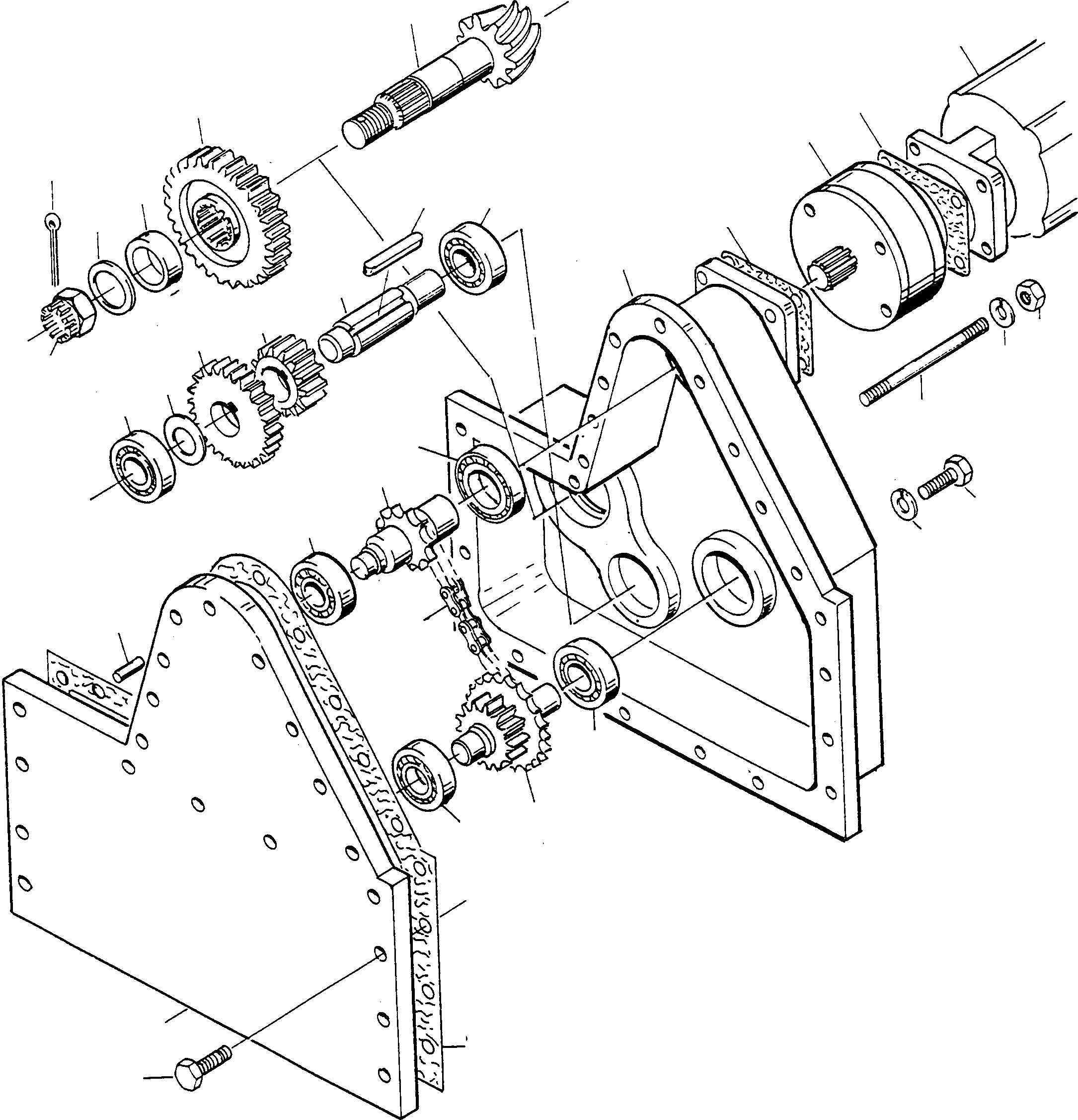 Гайка 4913093M1 KOMATSU