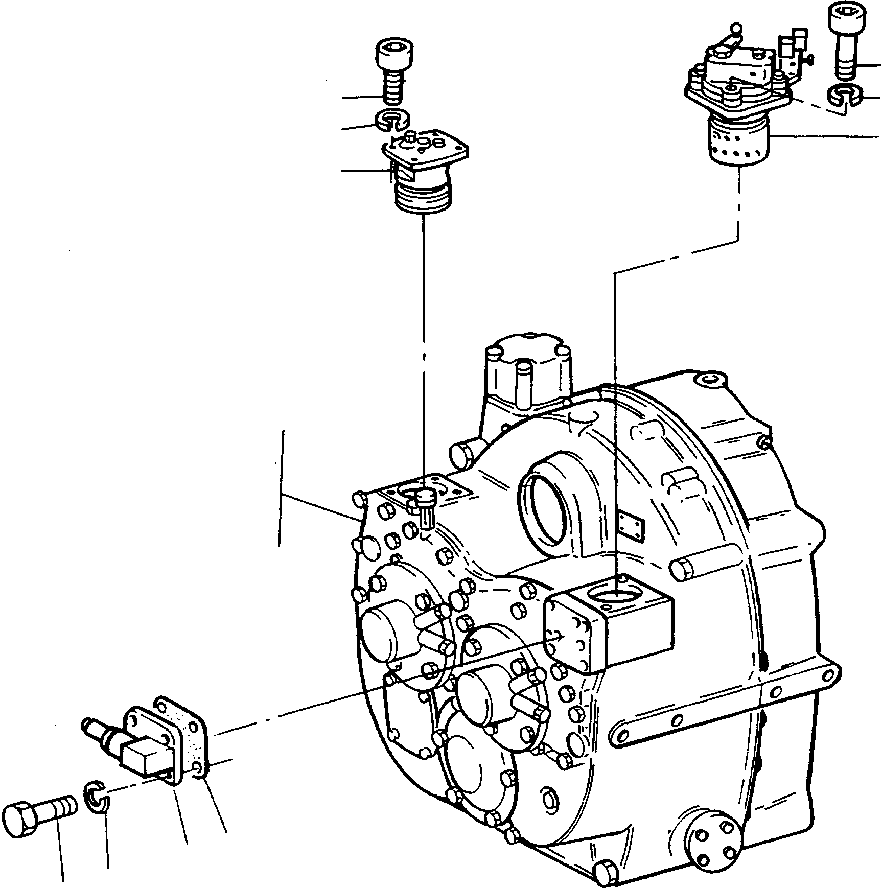 POWERSHIFT DRIVE 4400073M91 KOMATSU