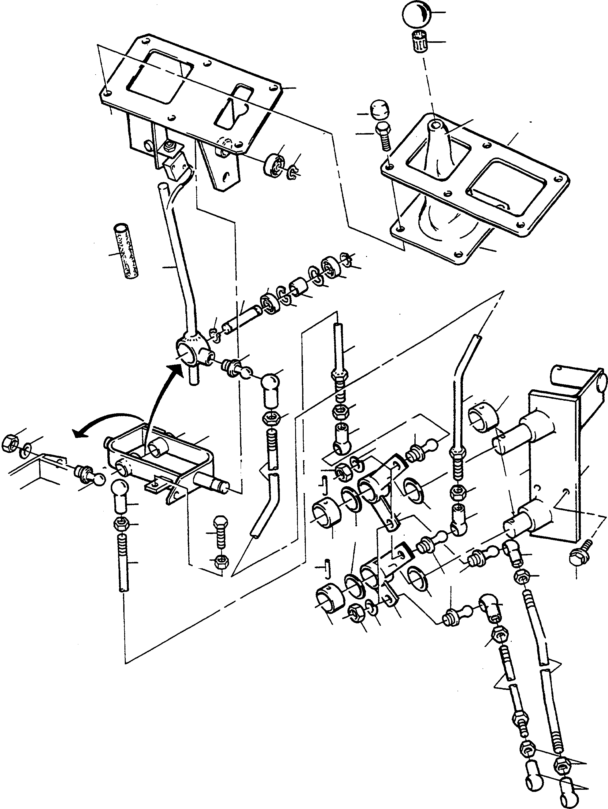BED BRACKET 4102293M91 KOMATSU