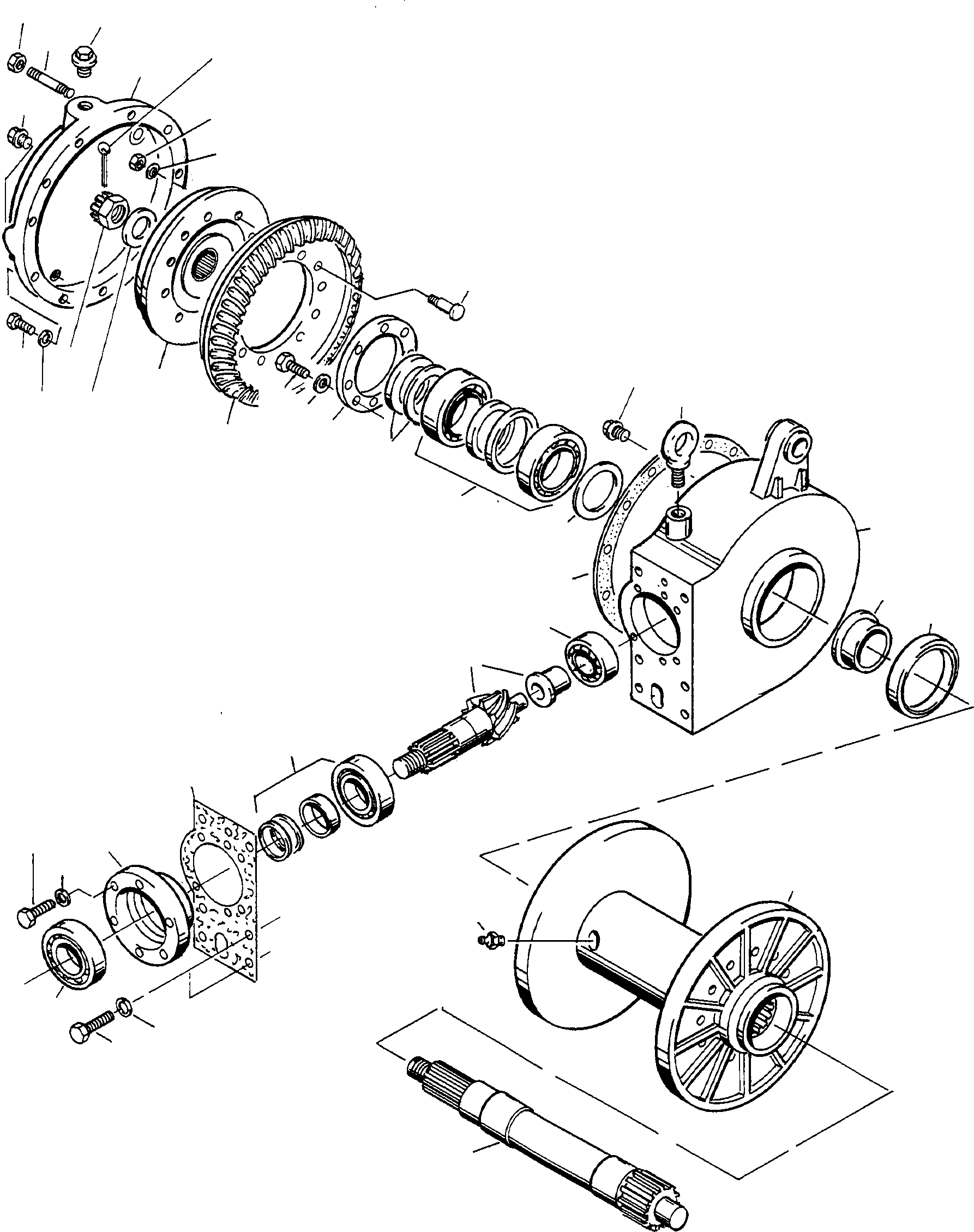Роликоподшипник 2963830M1 KOMATSU