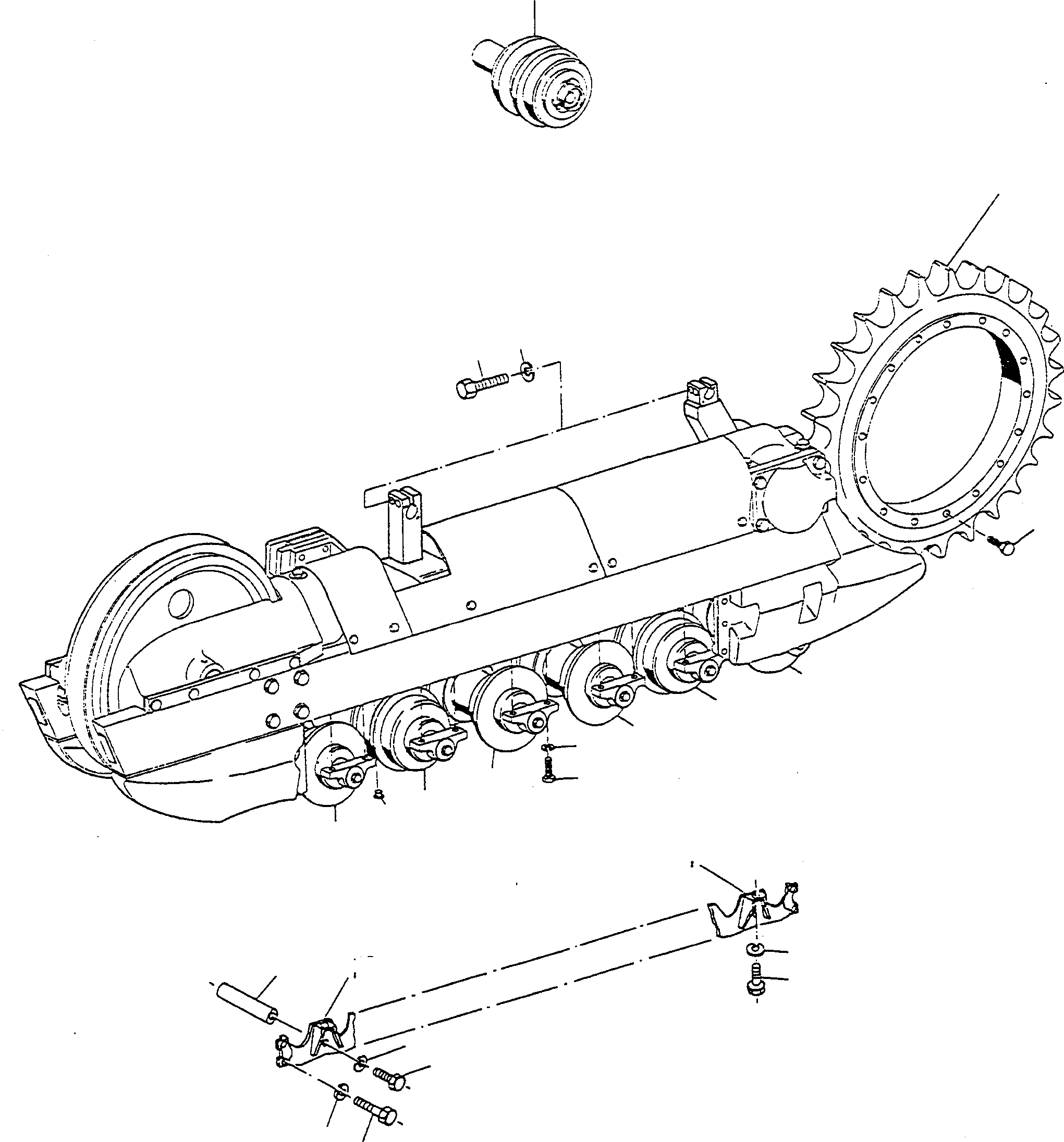 Звёздочка 2962592M4 KOMATSU