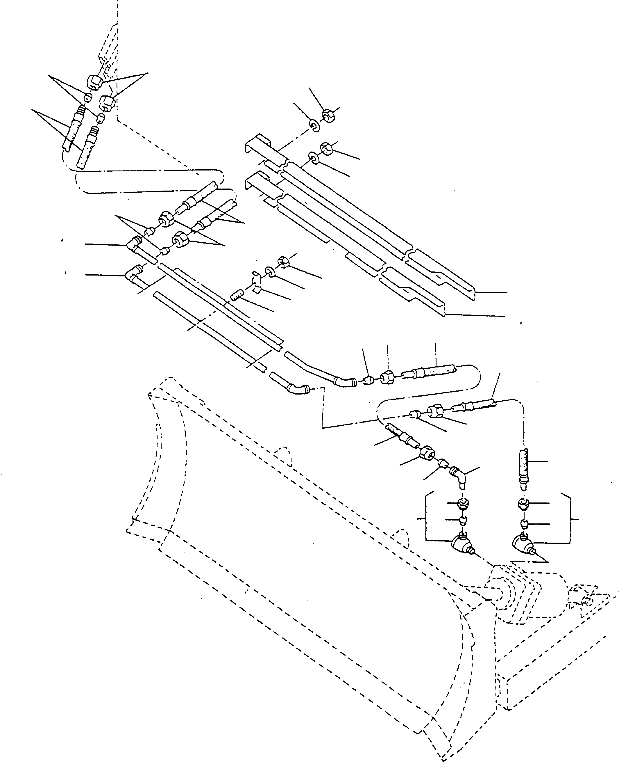 Шланг в сборе 2994473M1 KOMATSU