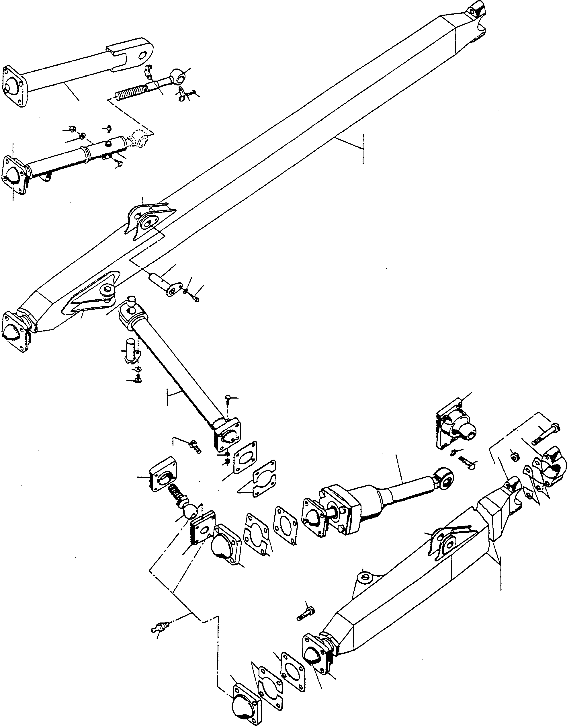 Распорка 2907604M91 KOMATSU