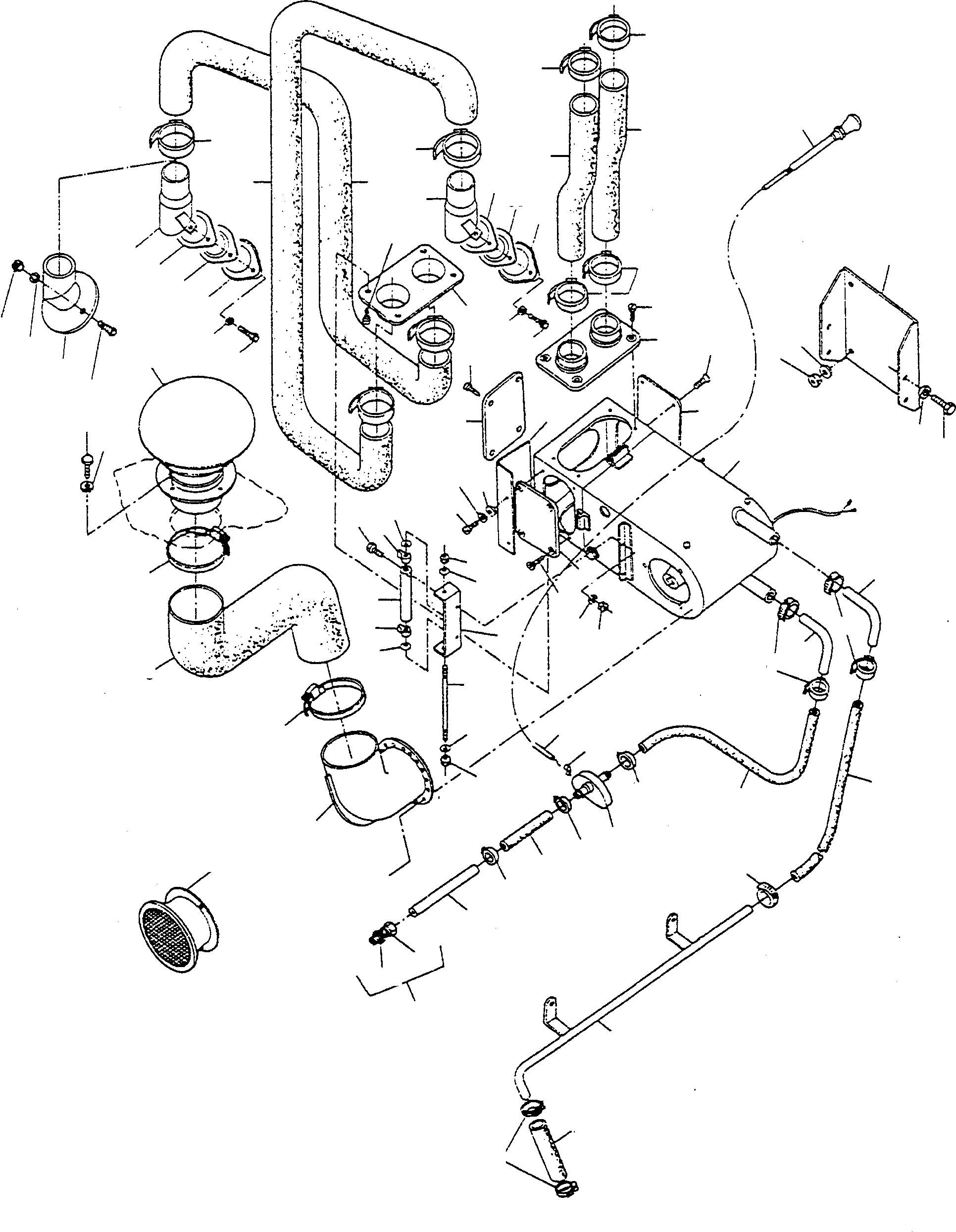 INTAKE MANIFOLD 3063934M8 KOMATSU