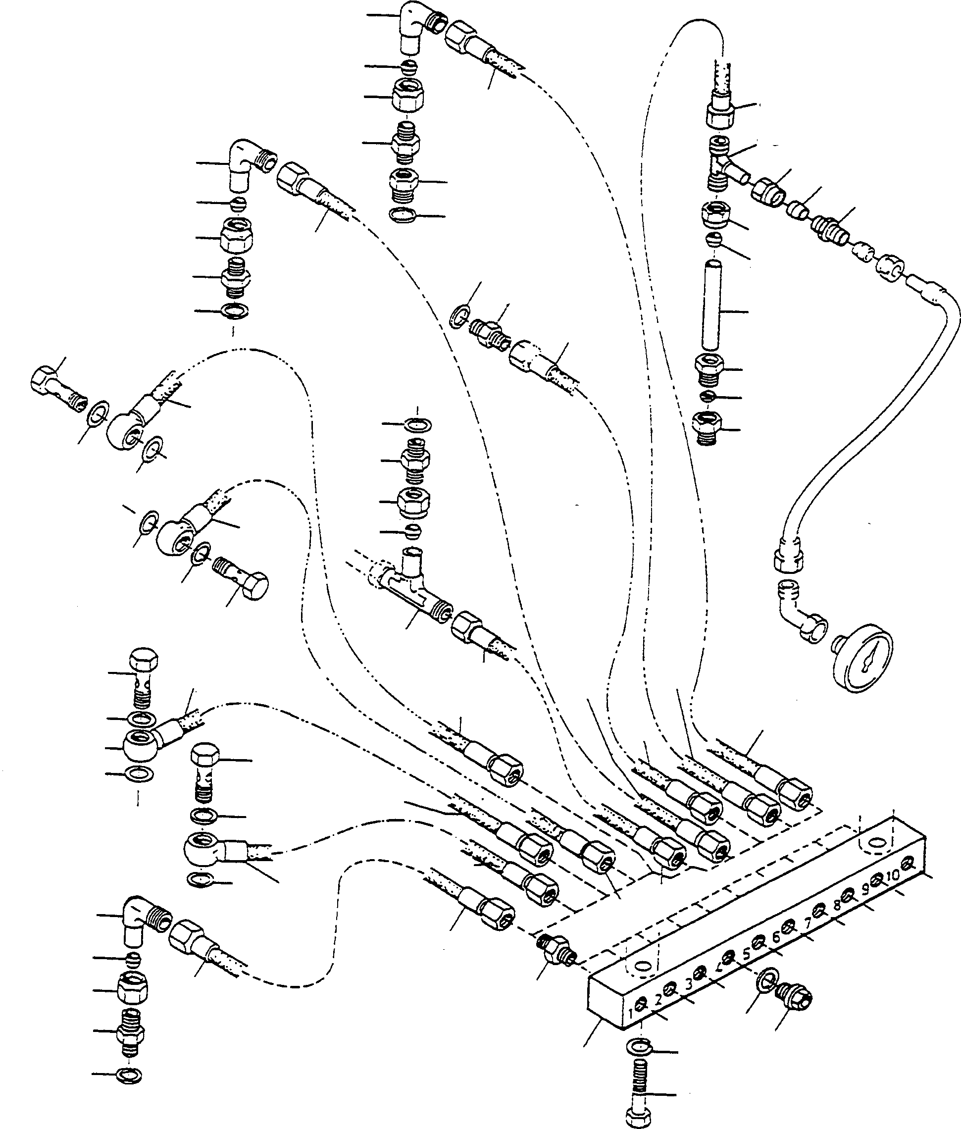 Шланг в сборе 2979508M91 KOMATSU