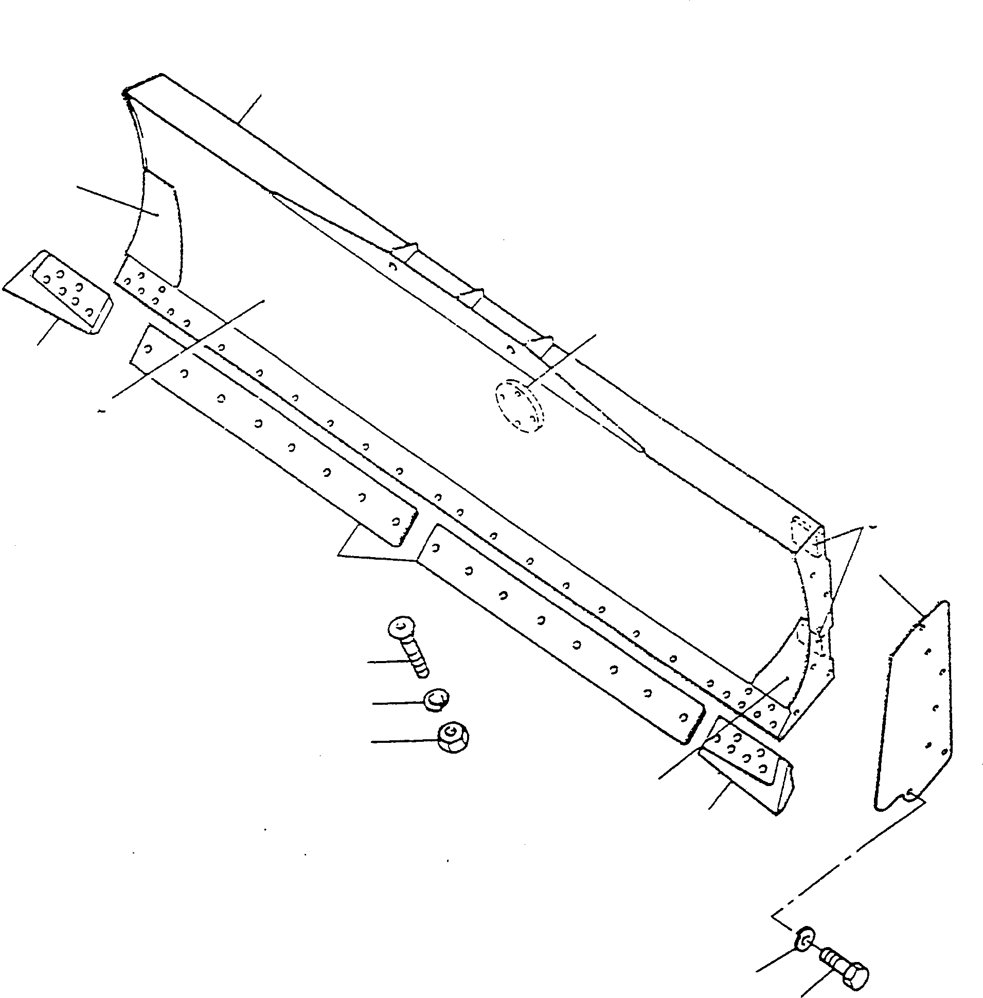 REINFORCEMENT 2907261M1 KOMATSU