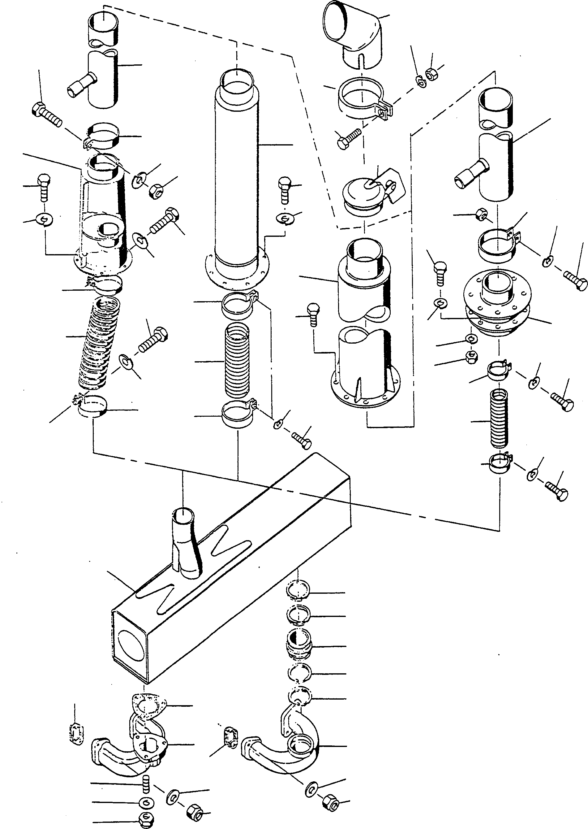 Фланец 2979744M91 KOMATSU