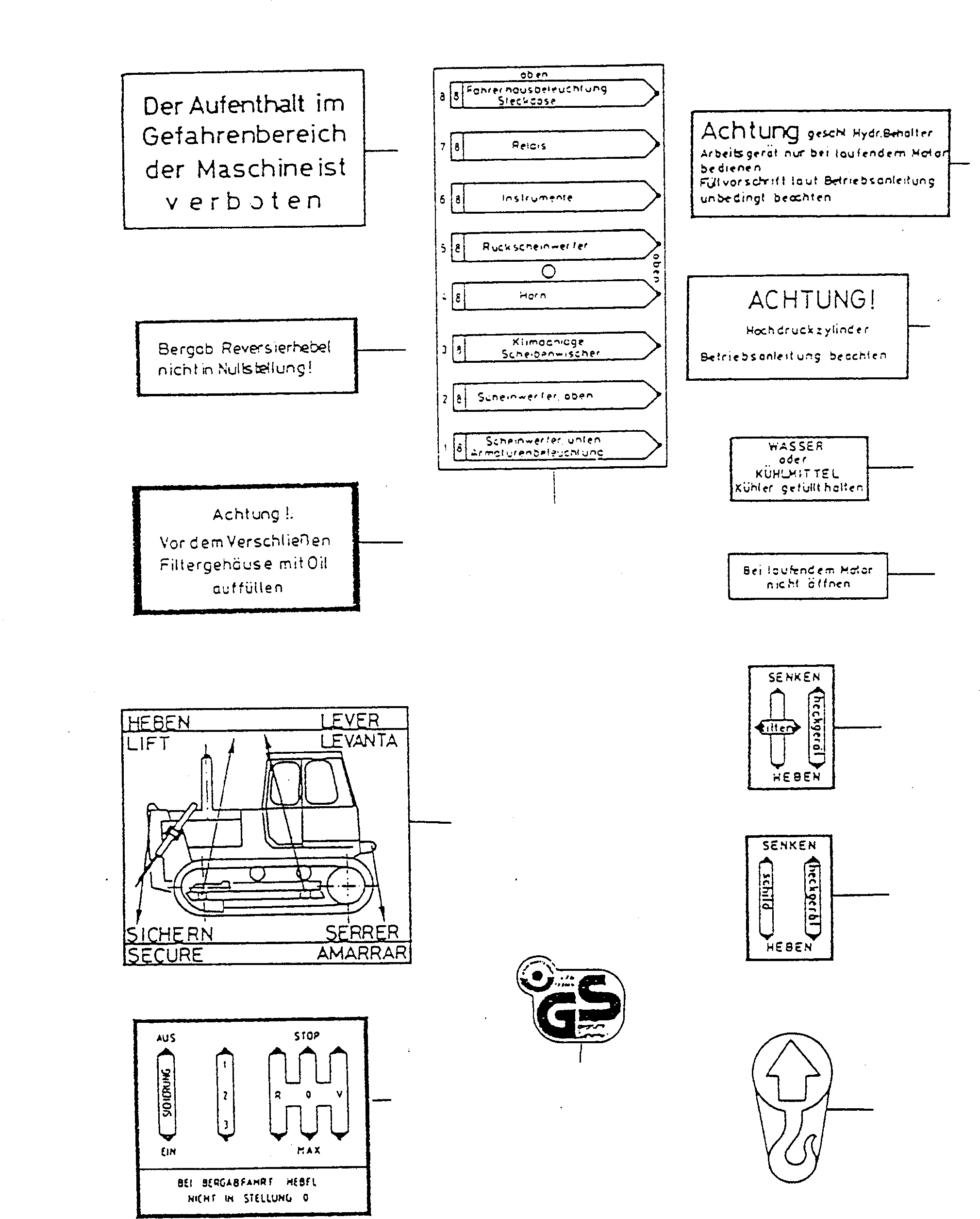 WIRING DIAGRAM 4020378M1 KOMATSU