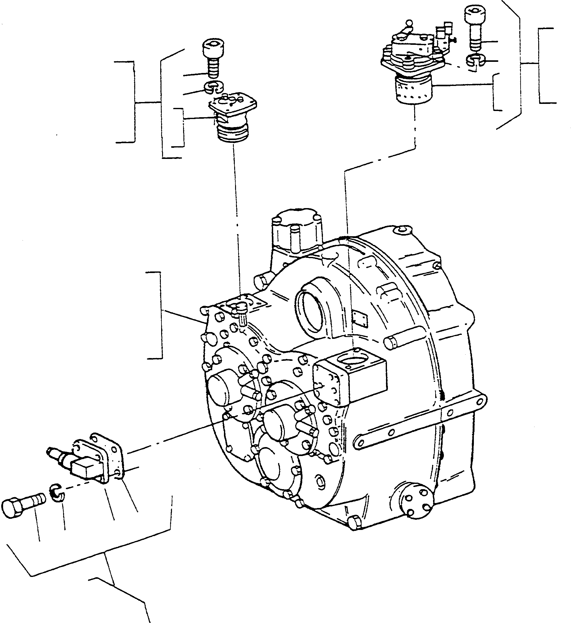 POWERSHIFT DRIVE 4400076M91 KOMATSU