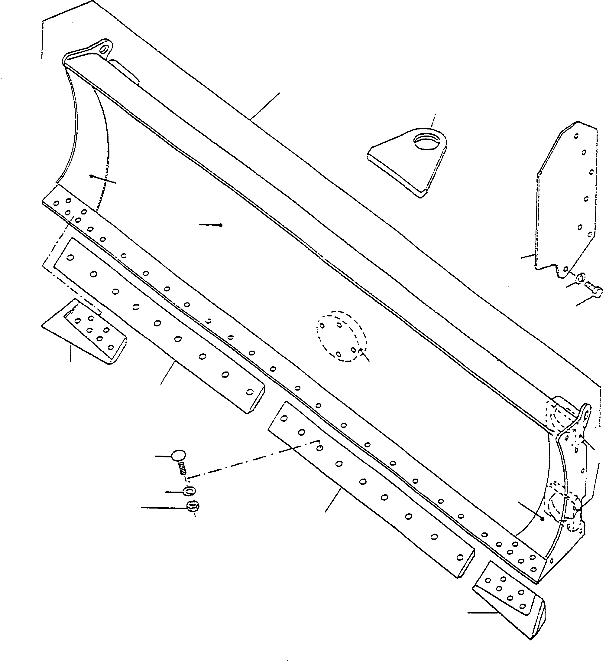 REINFORCEMENT 2986709M1 KOMATSU
