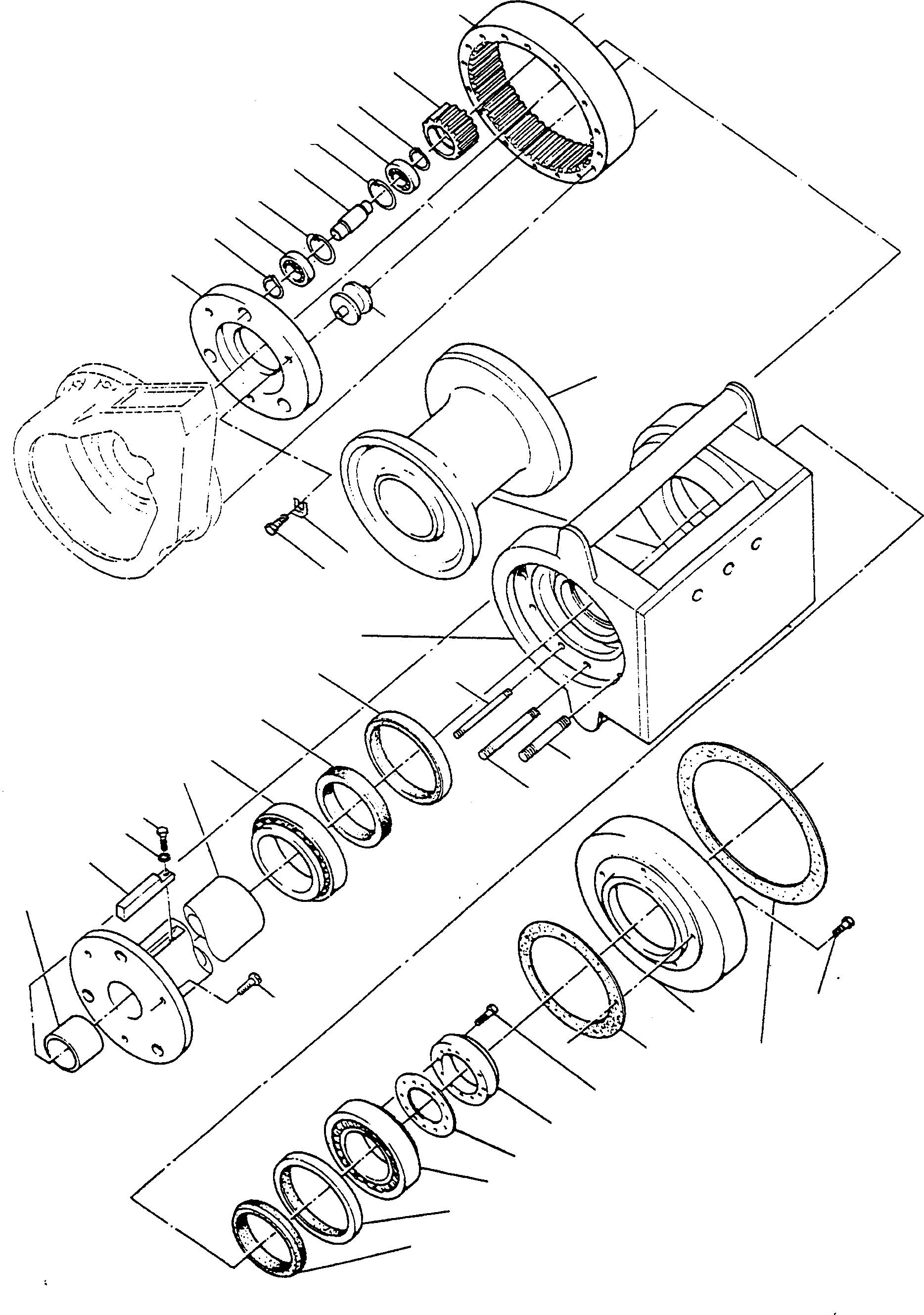 KEY PARALLEL 4918675M1 KOMATSU