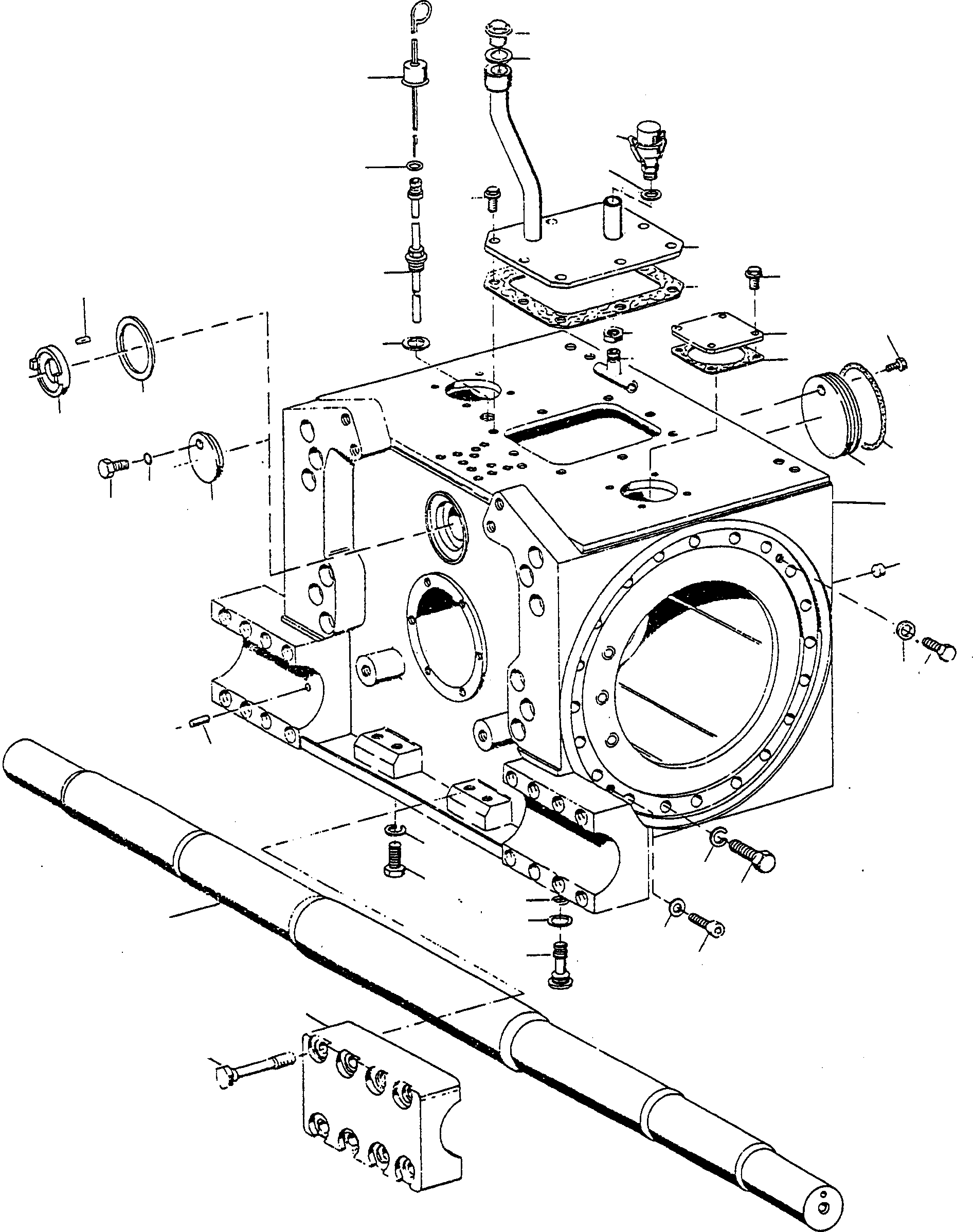 STEERING CASE 4000236M91 KOMATSU