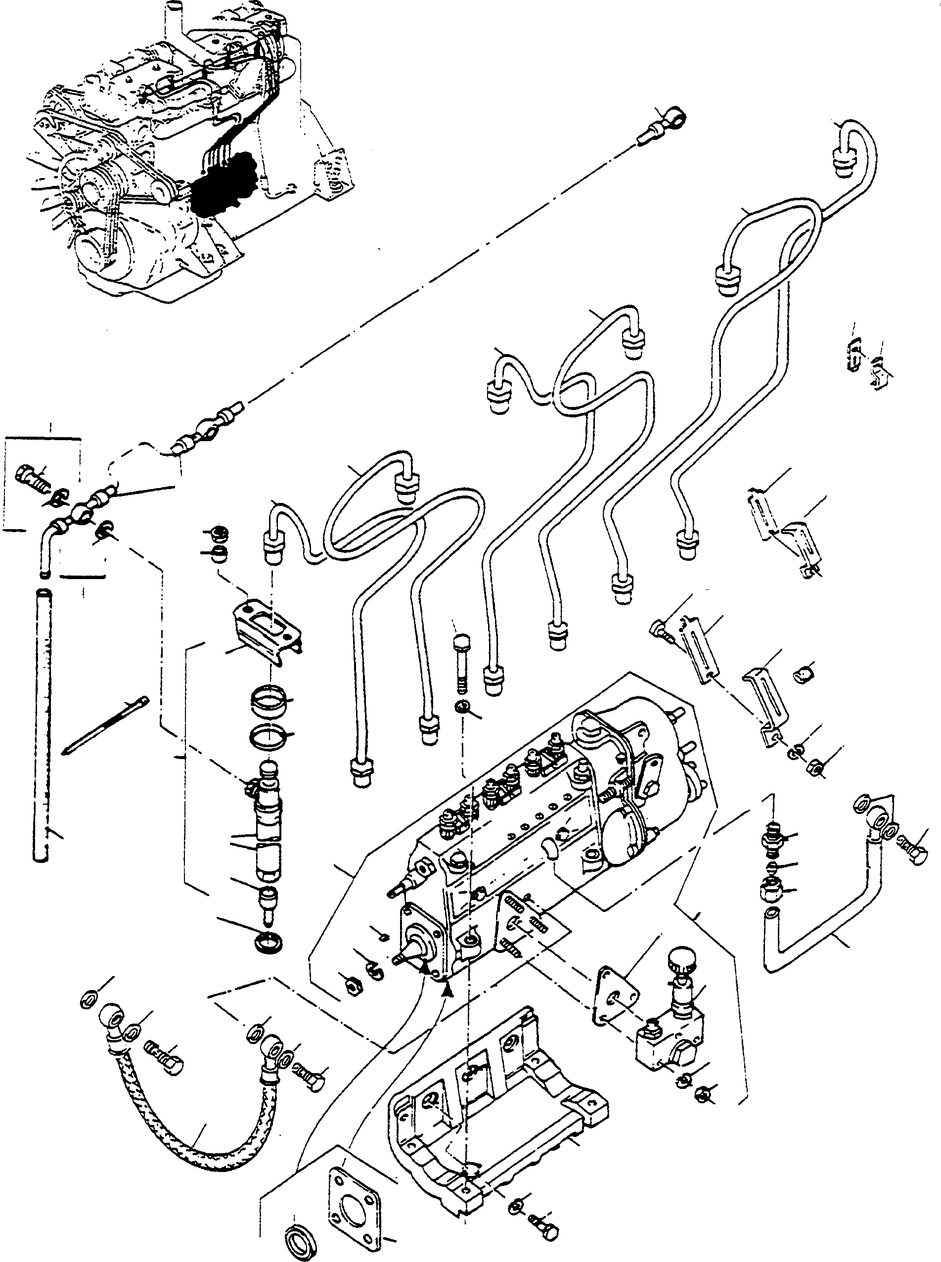 INJECTION PUMP 2987747M91 KOMATSU