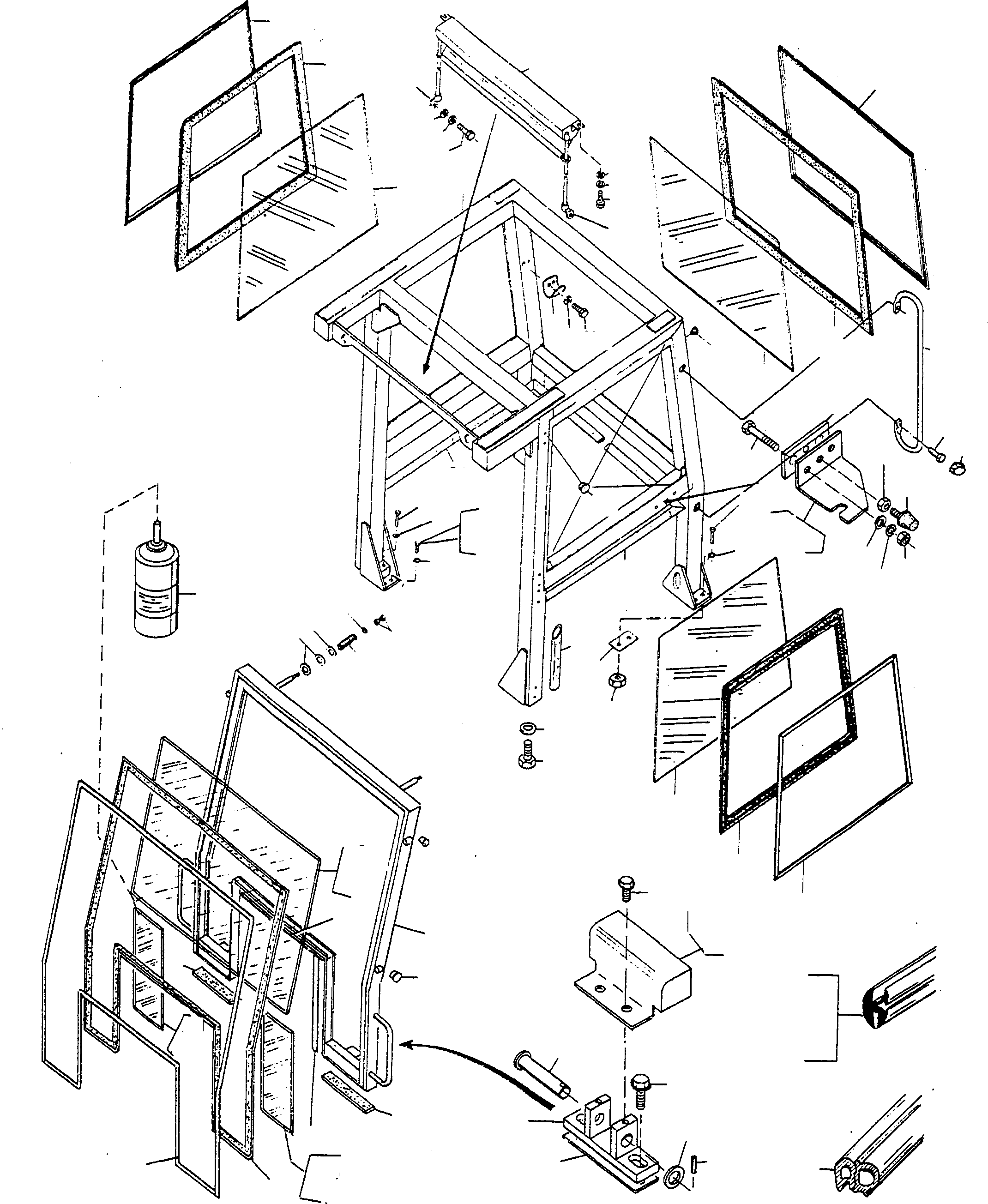 SEAL SECTION 4021113M1 KOMATSU