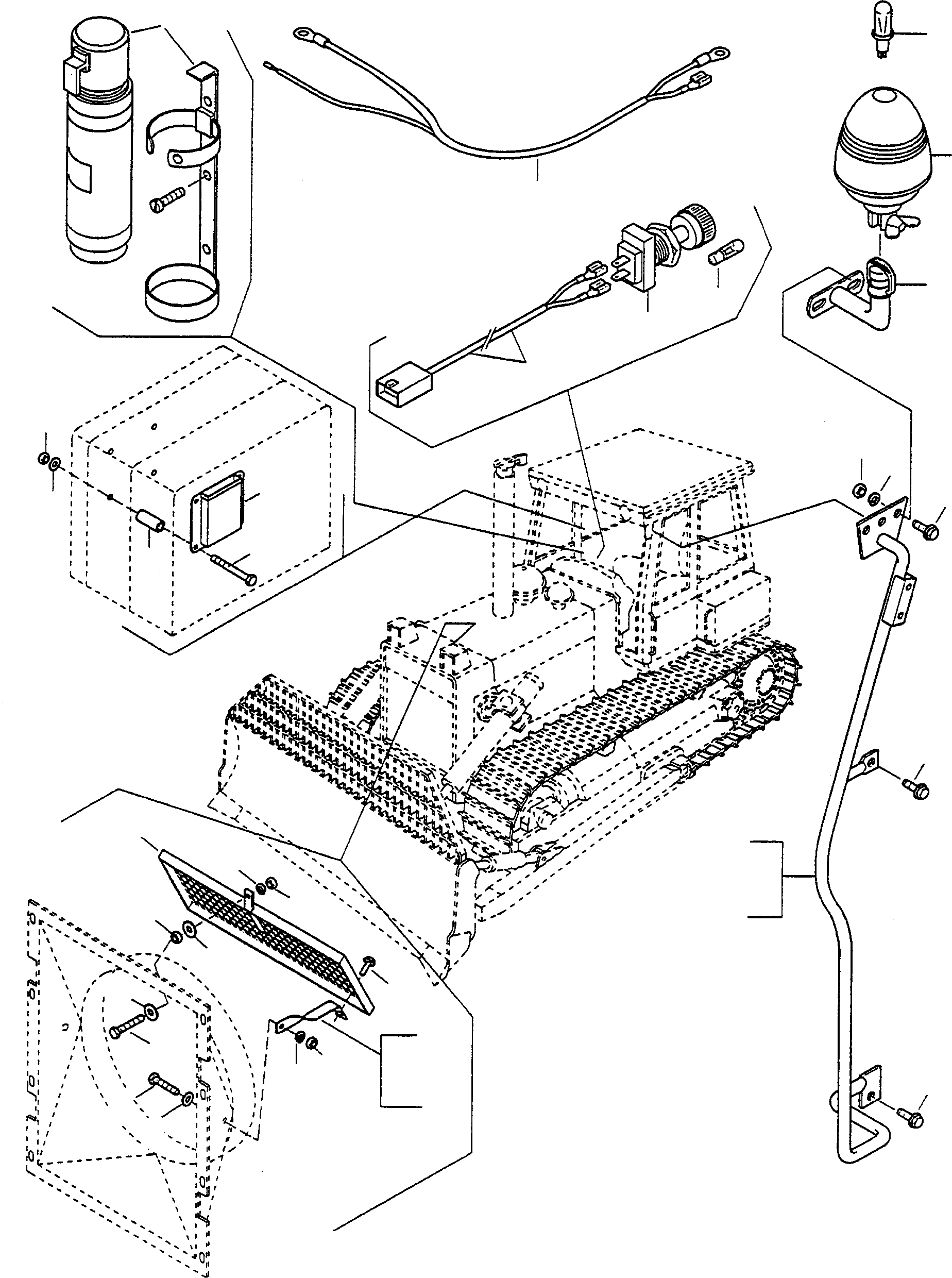 Жгут проводов 4102604M91 KOMATSU