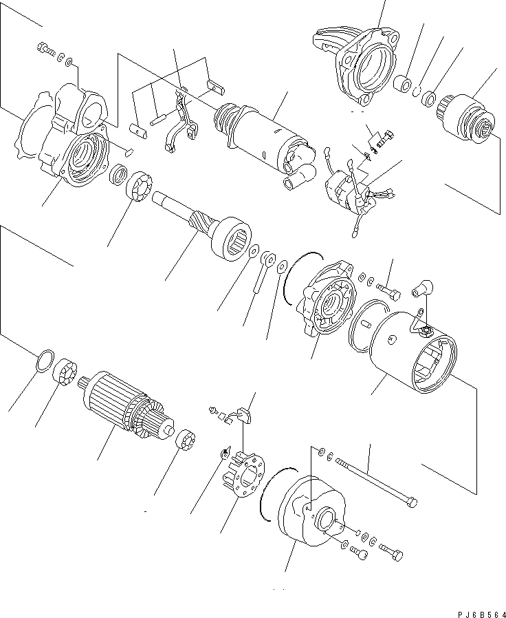 BRUSH HOLDER ASS'Y KD7-23750-0120 KOMATSU