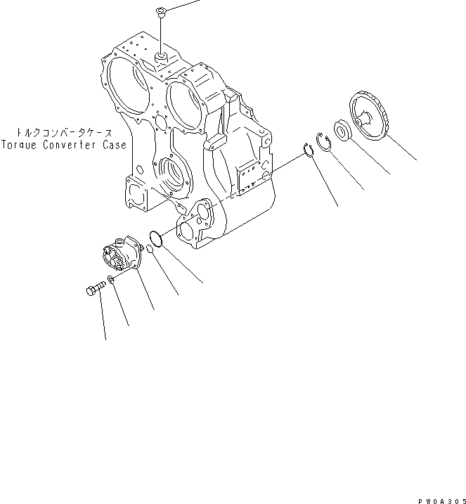 Насос в сборе (14X-49-11600) KOMATSU