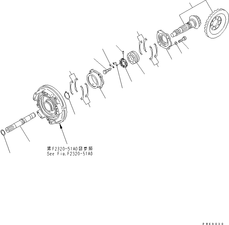 Подшипник 134-15-62810 KOMATSU