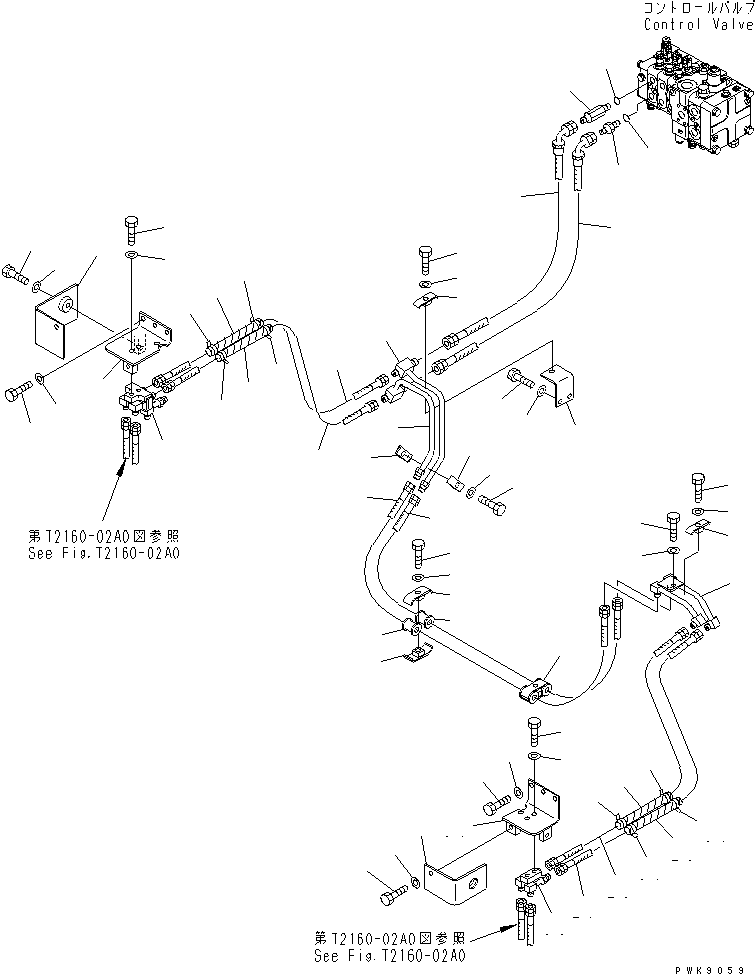 Шланг 07637-003A7 KOMATSU