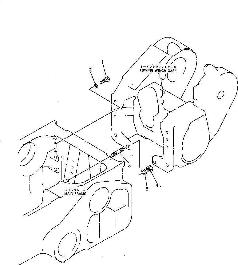 Шпилька 01124-63370 KOMATSU