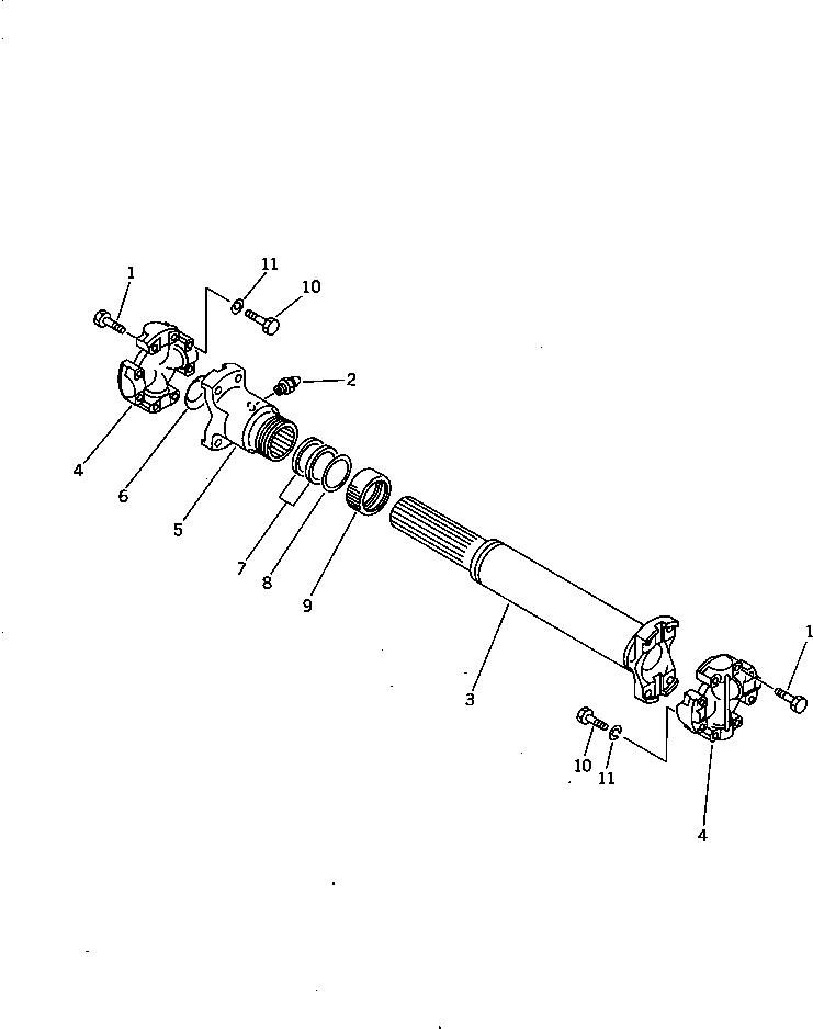 Фиксатор 154-67-11331 KOMATSU