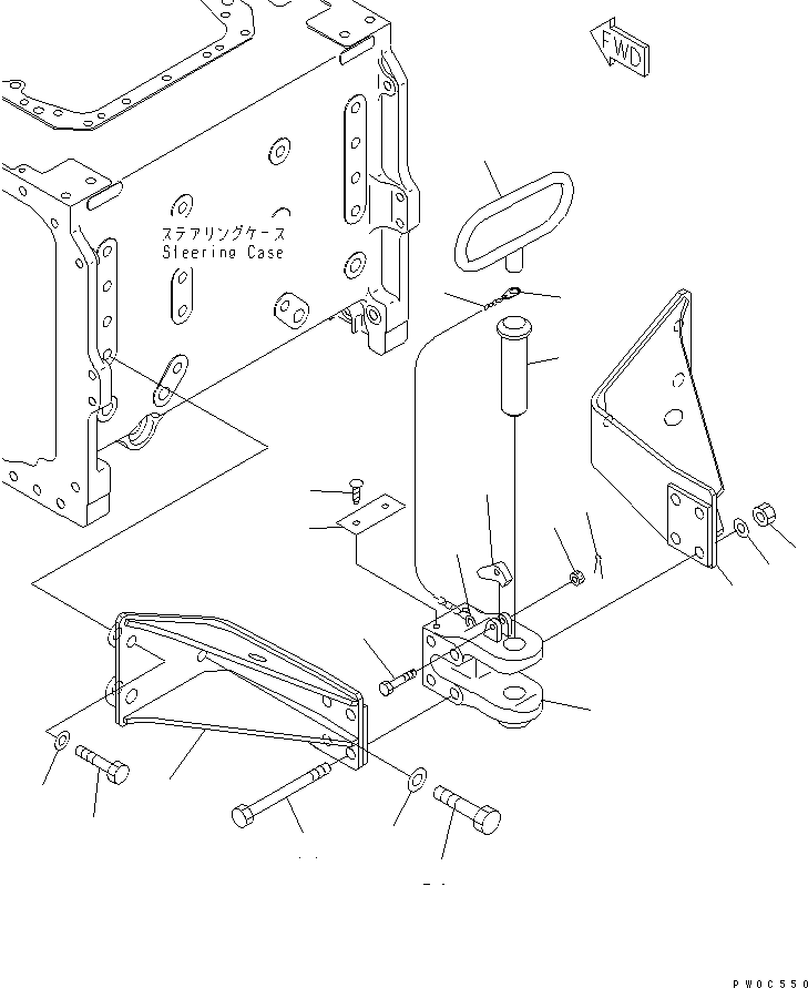 Drawbar Assembly 134-69-13140 KOMATSU