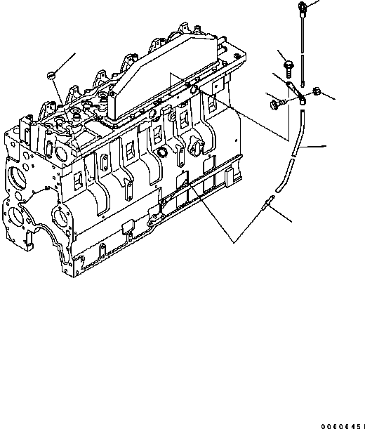 GAUGE, OIL LEVEL 6743-22-5210 KOMATSU
