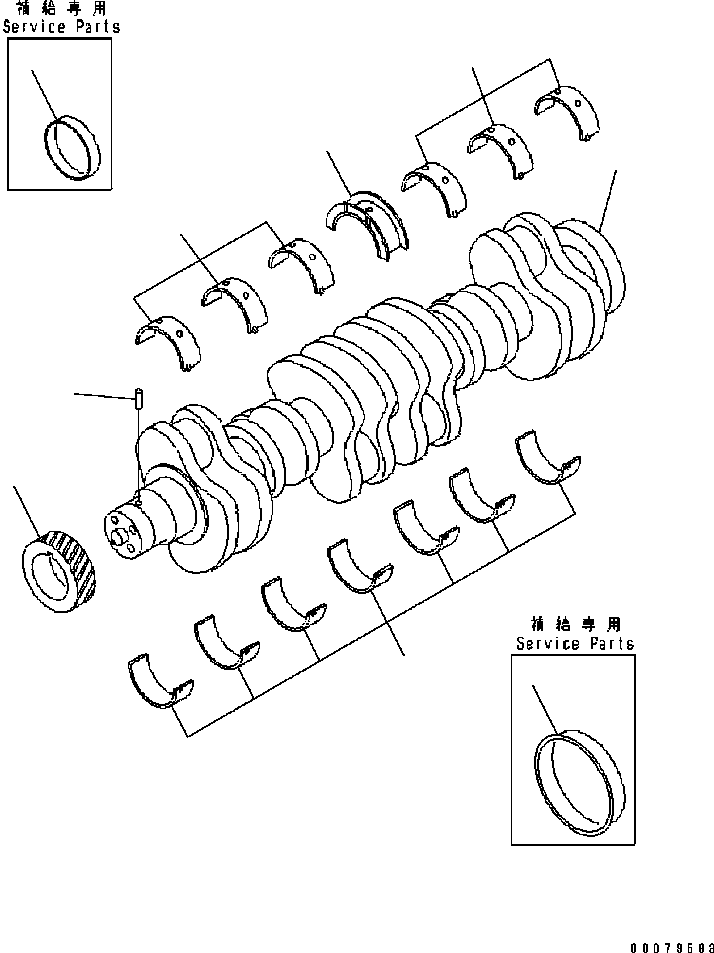 REAR SEAL WEAR SLEEVE KIT \0\6736-39-1120 KOMATSU