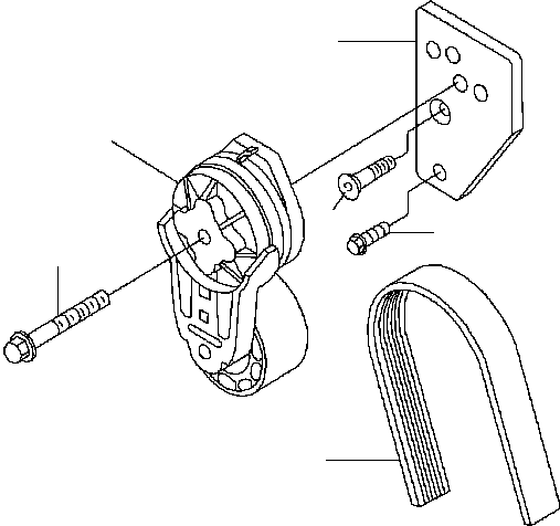 V- BELT 6742-61-3720 KOMATSU