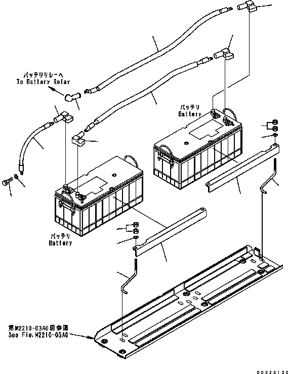 HOLDER, REAR 134-06-61490 KOMATSU
