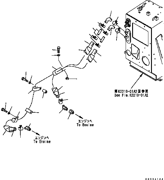 Защитный рукав 08017-32820 KOMATSU