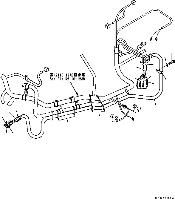 Защитный рукав 08017-31515 KOMATSU