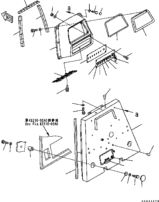 MONITOR PANEL 7831-68-4002 KOMATSU