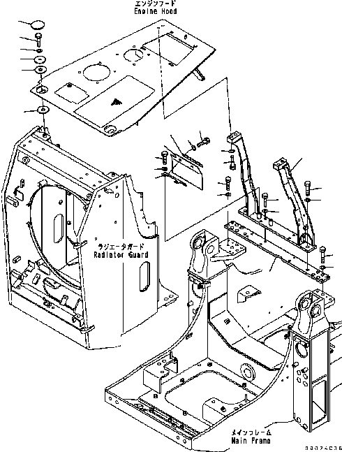 Пластина 134-54-75381 KOMATSU